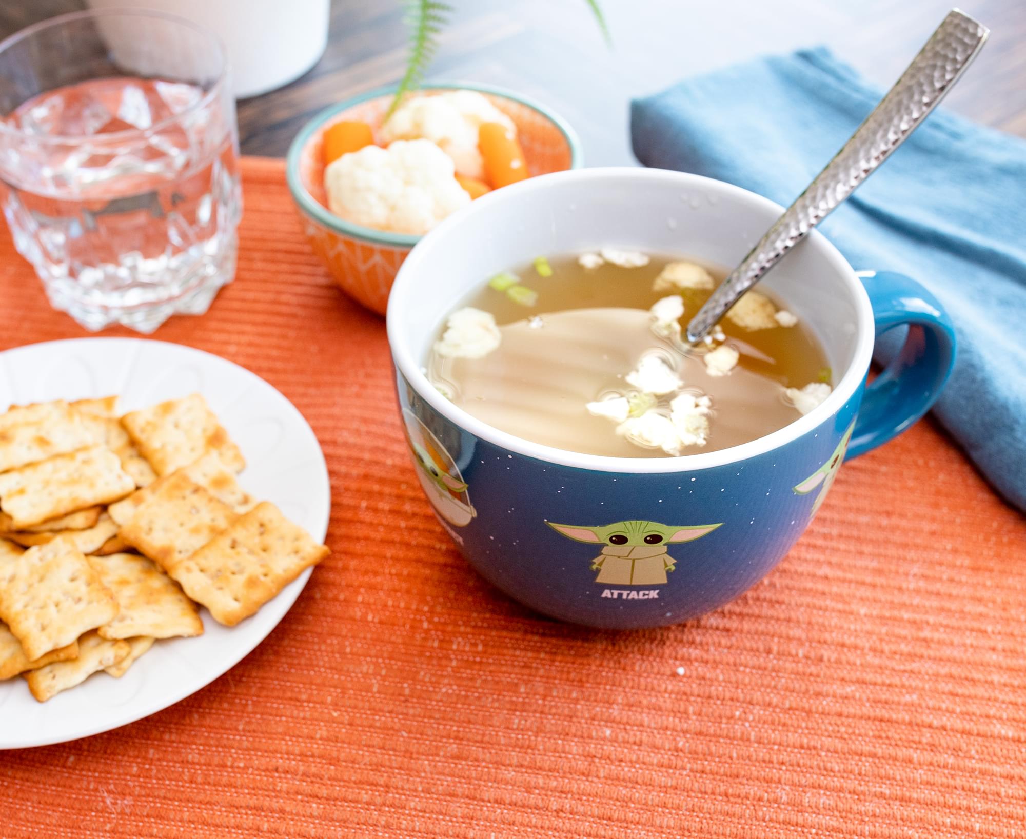 Star Wars: The Mandalorian Grogu Ceramic Soup Mug - Fun & Stylish