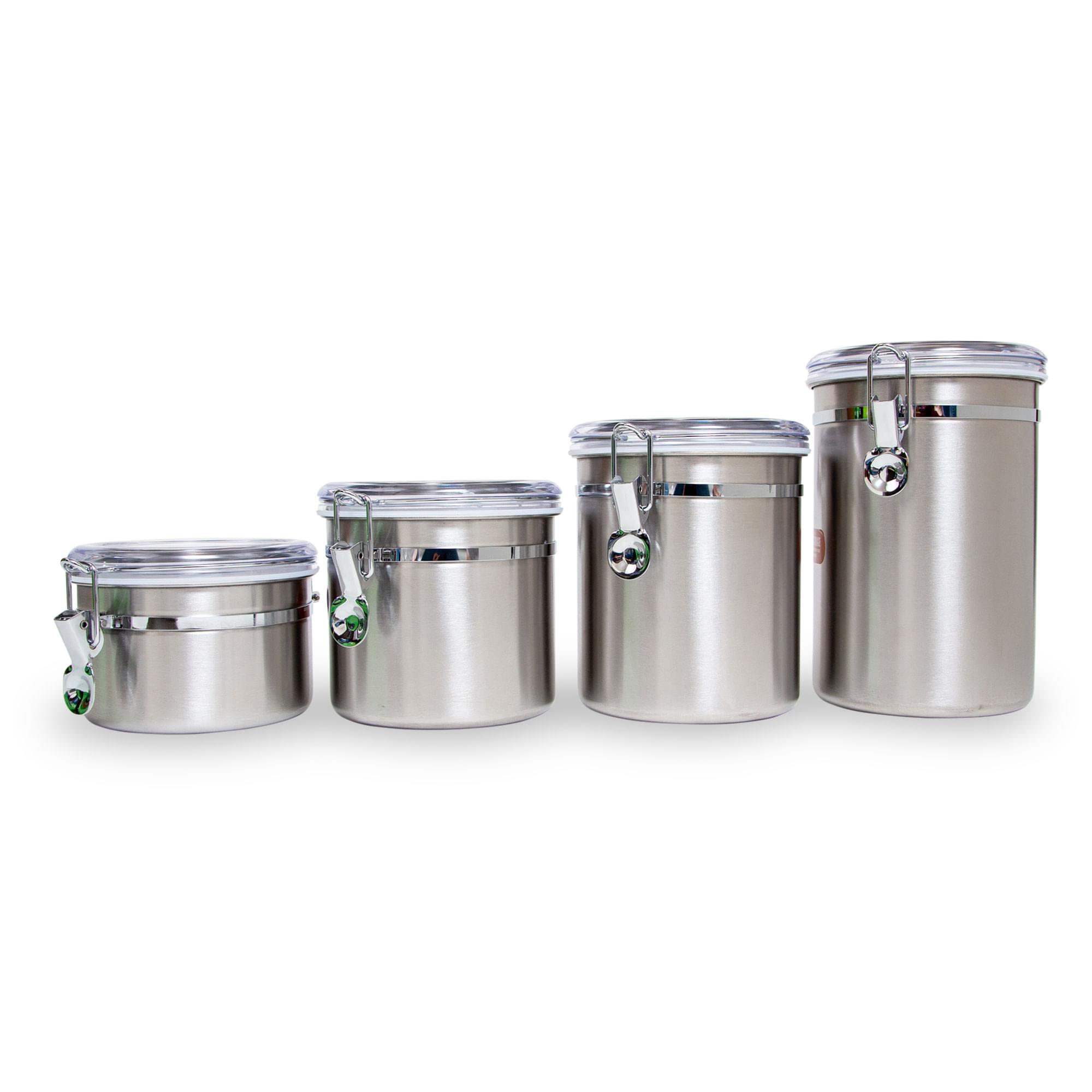 Star Trek: The Next Generation Stainless Steel Snack Storage Jars - Set of 4