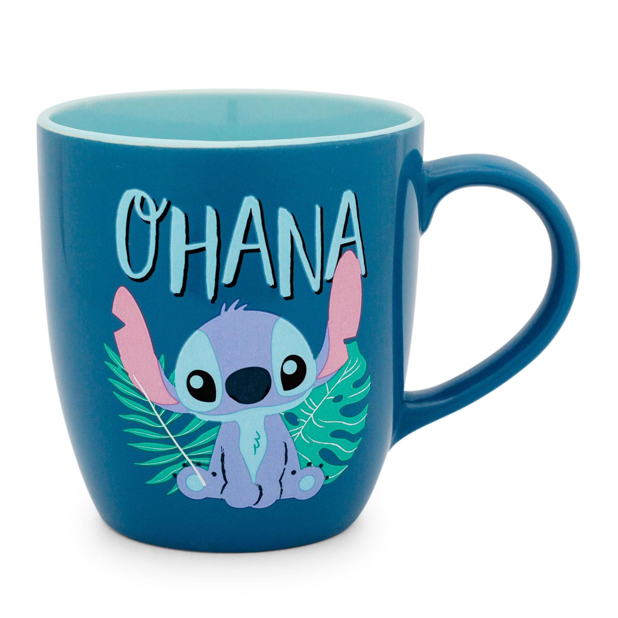 Disney Lilo & Stitch Ohana Hawaiian Paradise Ceramic Mug - 18 Ounce