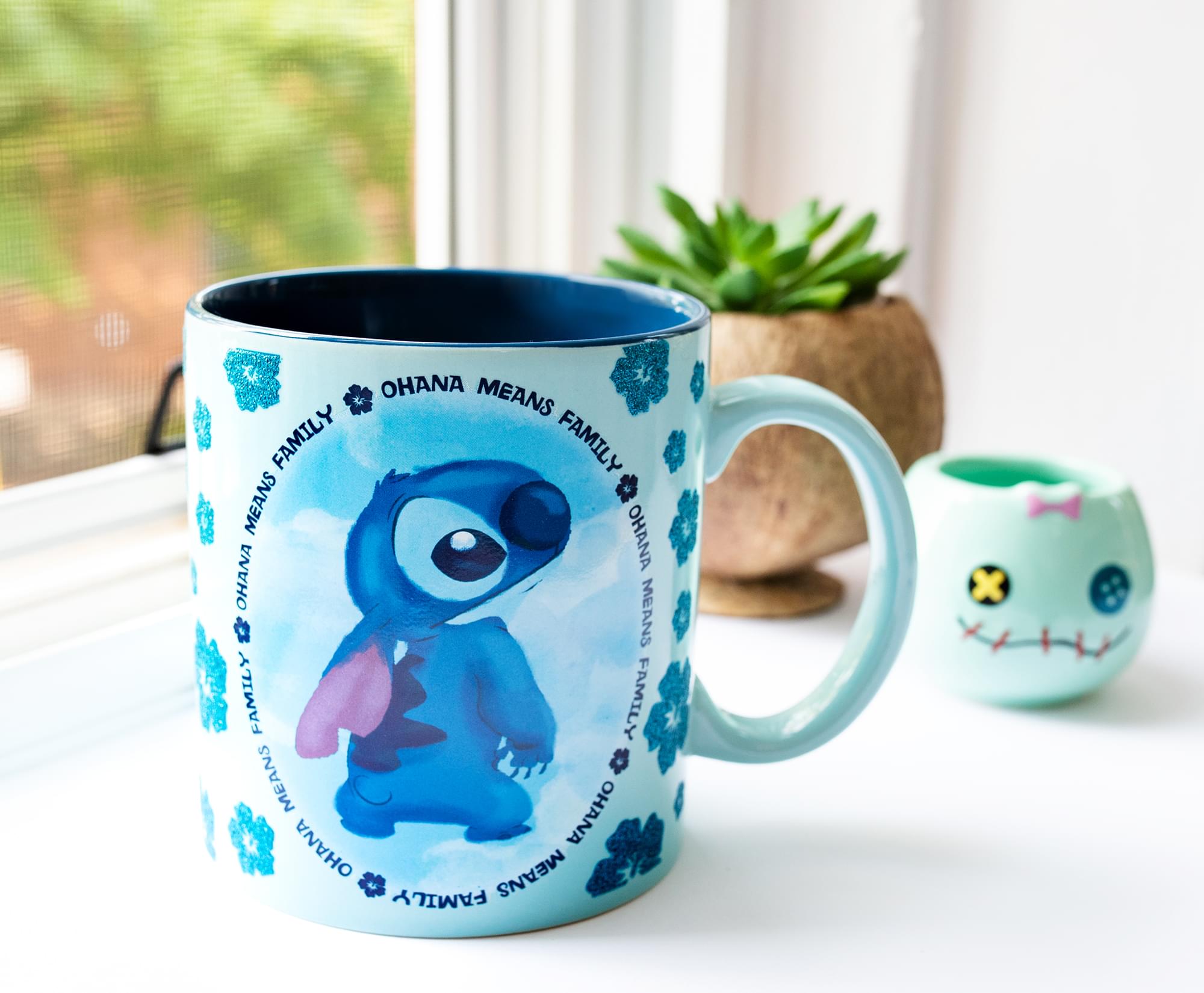 Disney Lilo & Stitch Ohana Means Family 20-Ounce Ceramic Mug