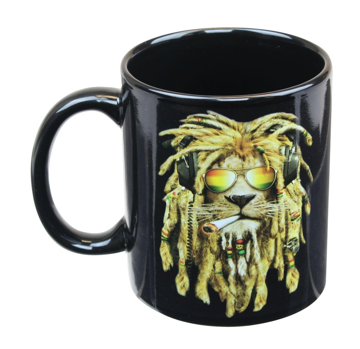 Roar with Flavor: Reggae Lion 11oz Coffee Mug