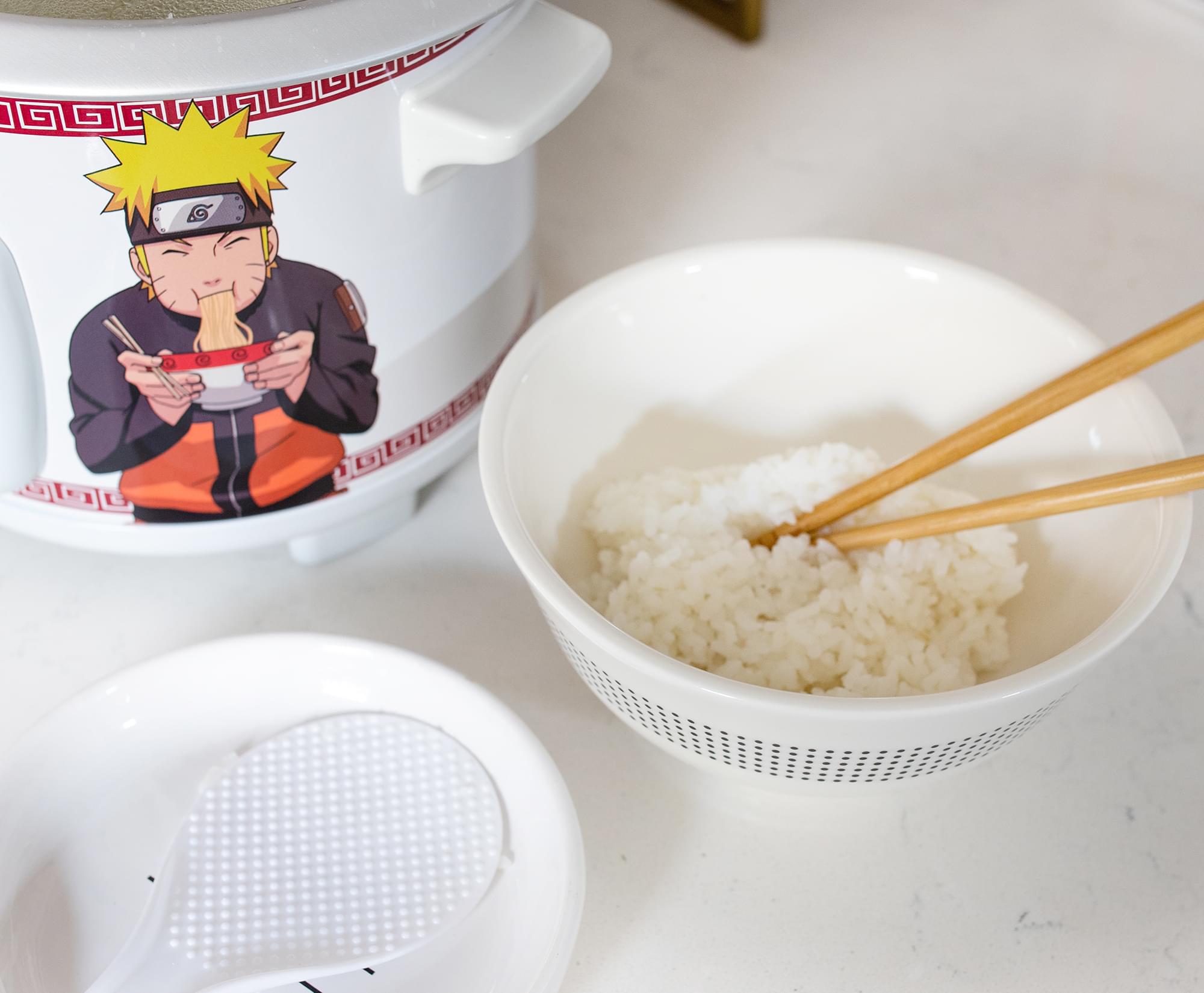 Naruto Shippuden Ichiraku Ramen-Inspired Automatic Rice Cooker & Warmer - 24 Ounce