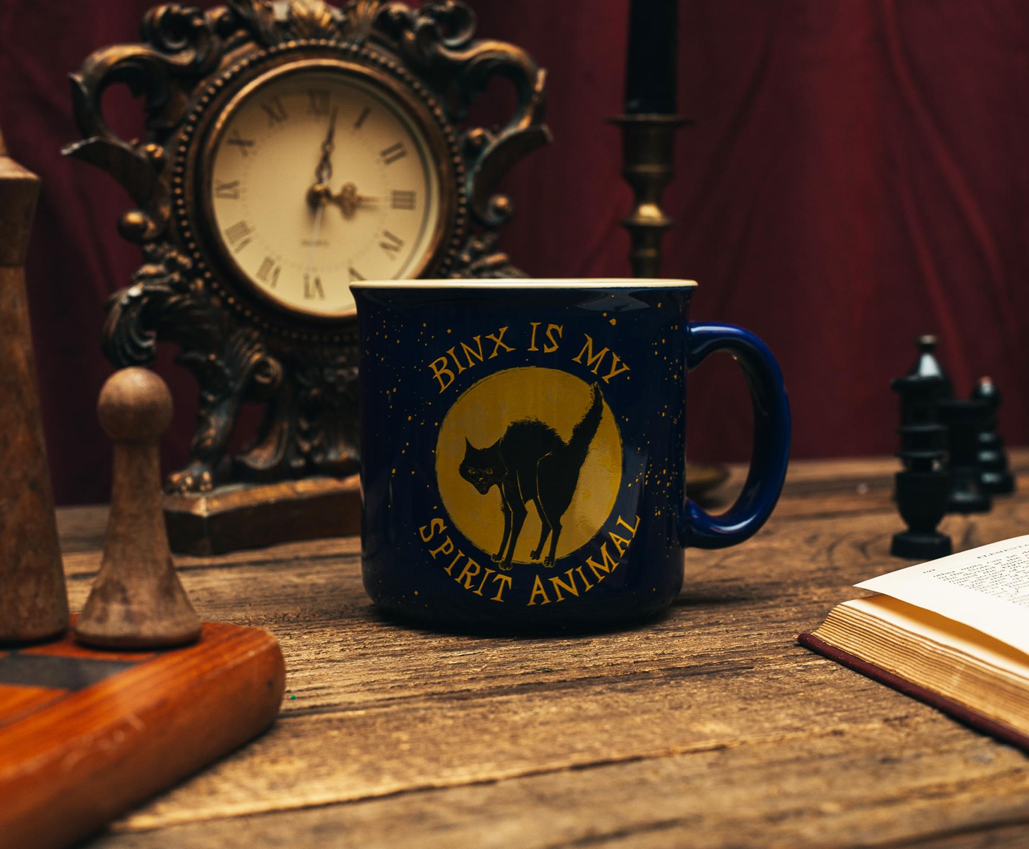 Disney Hocus Pocus Binx-Inspired Ceramic Camper Mug - 20 Ounces