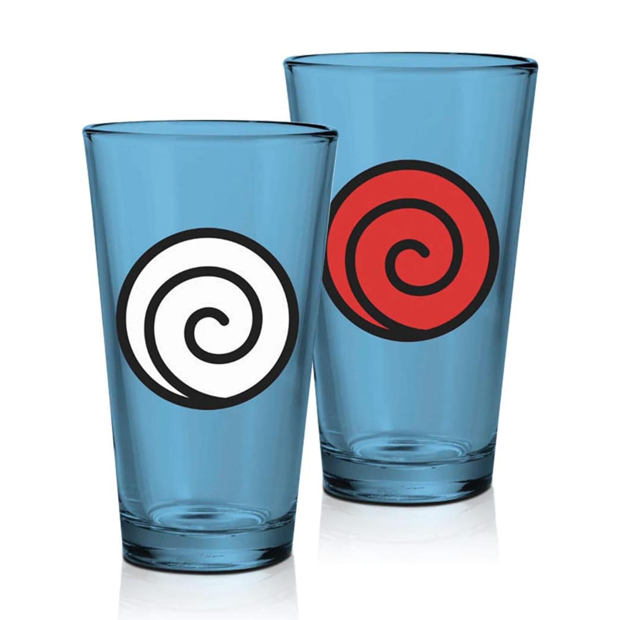 Naruto Shippuden 16oz Color - Changing Pint Glass for Beverage Lovers