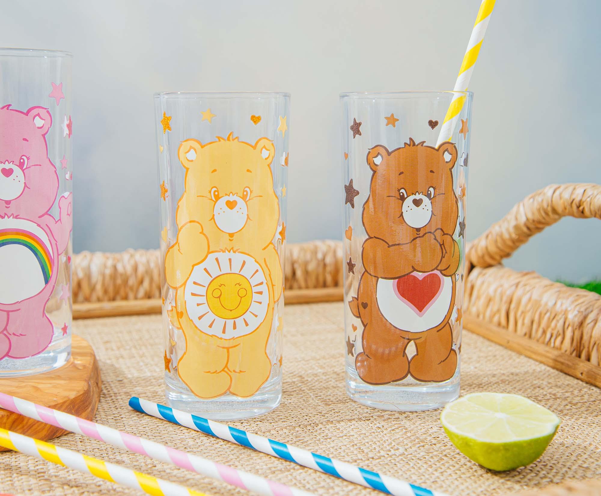 Care Bears 4-Piece 10-Ounce Tumbler Glass Set