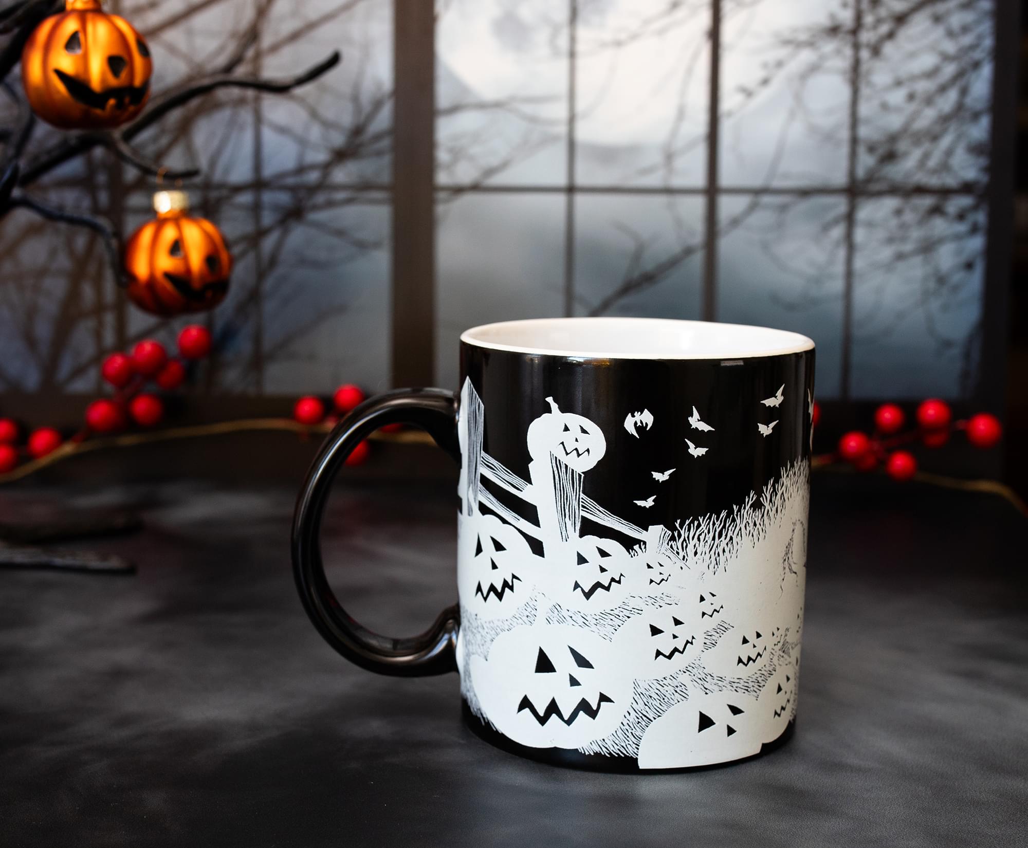 Disney's Nightmare Before Christmas Glow-in-the-Dark Ceramic Coffee Mug