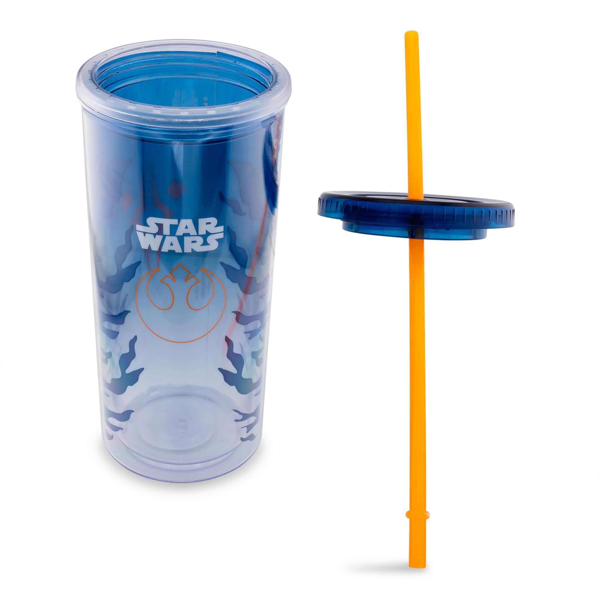 Star Wars Ahsoka Tano 20-Ounce Carnival Cup with Lid and Straw
