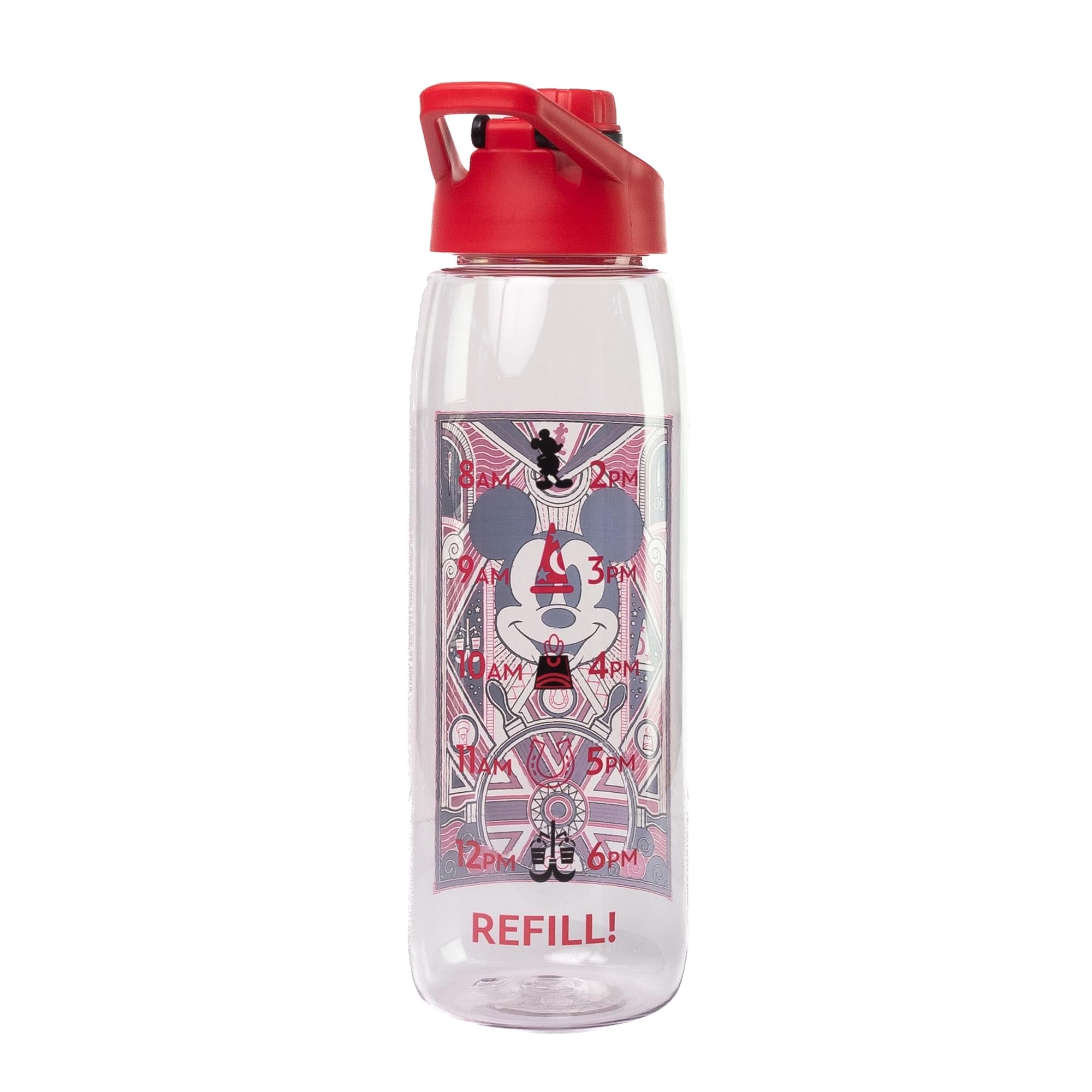 Disney 100 Captain Mickey Mouse Hydration Companion with Timetable | 28 Ounce