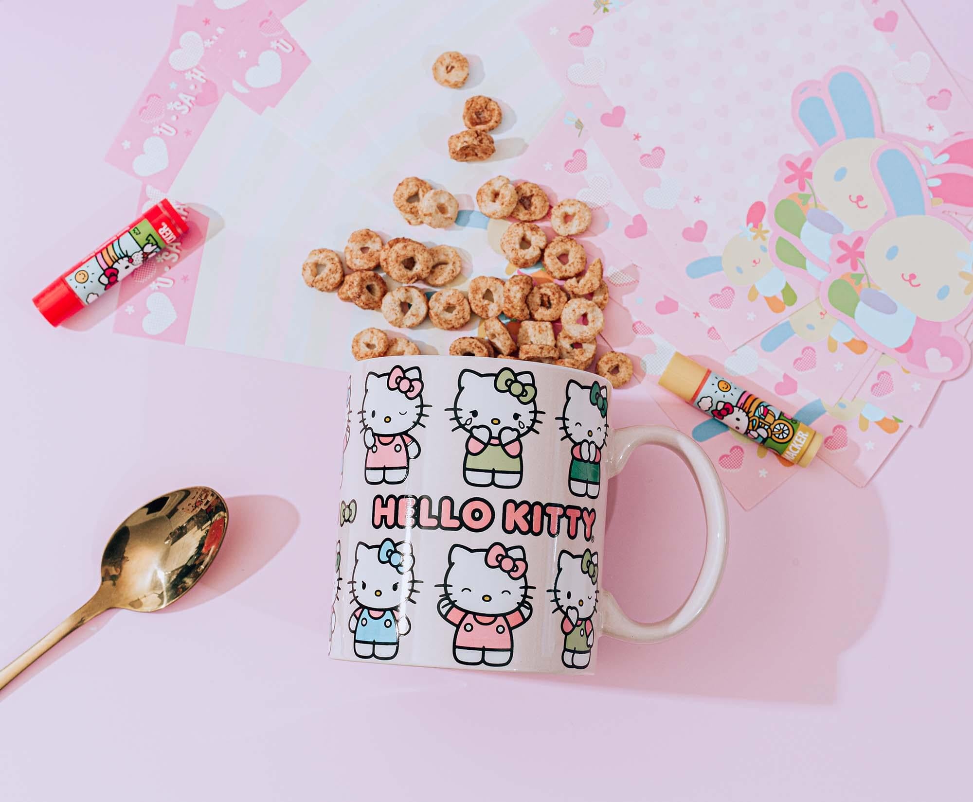 Sanrio Hello Kitty Pink Delight Ceramic Mug - 20 Oz