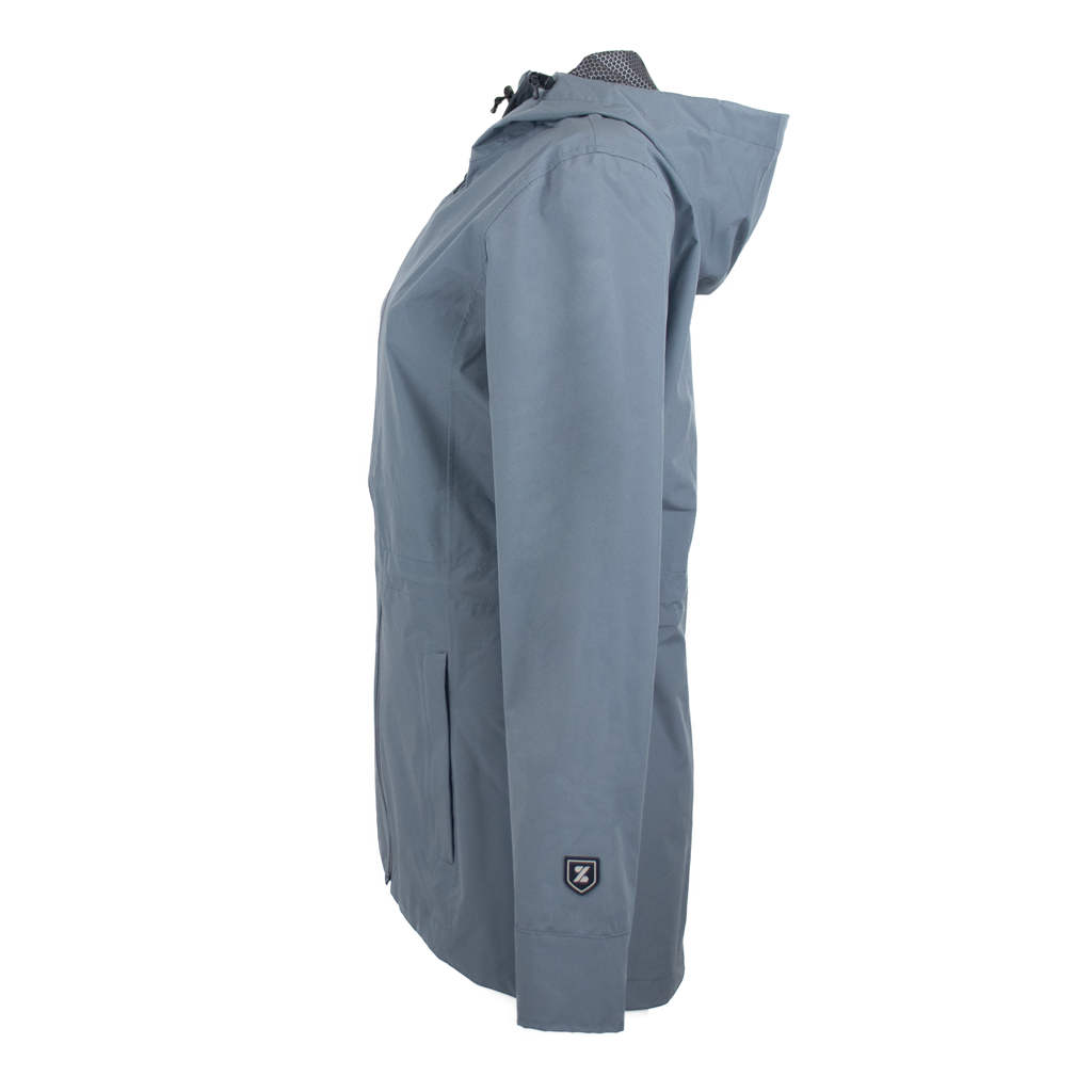 Zusa Women's Charcoal North Shore Rain Defender Jacket
