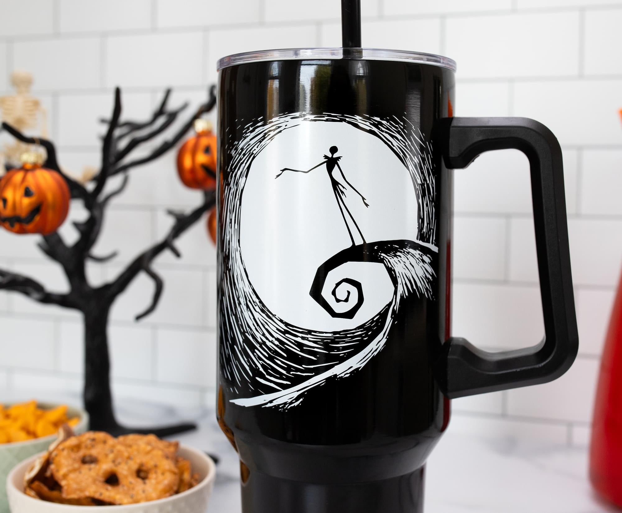 Jack Skellington Stainless Steel Tumbler Inspired by Disney's The Nightmare Before Christmas