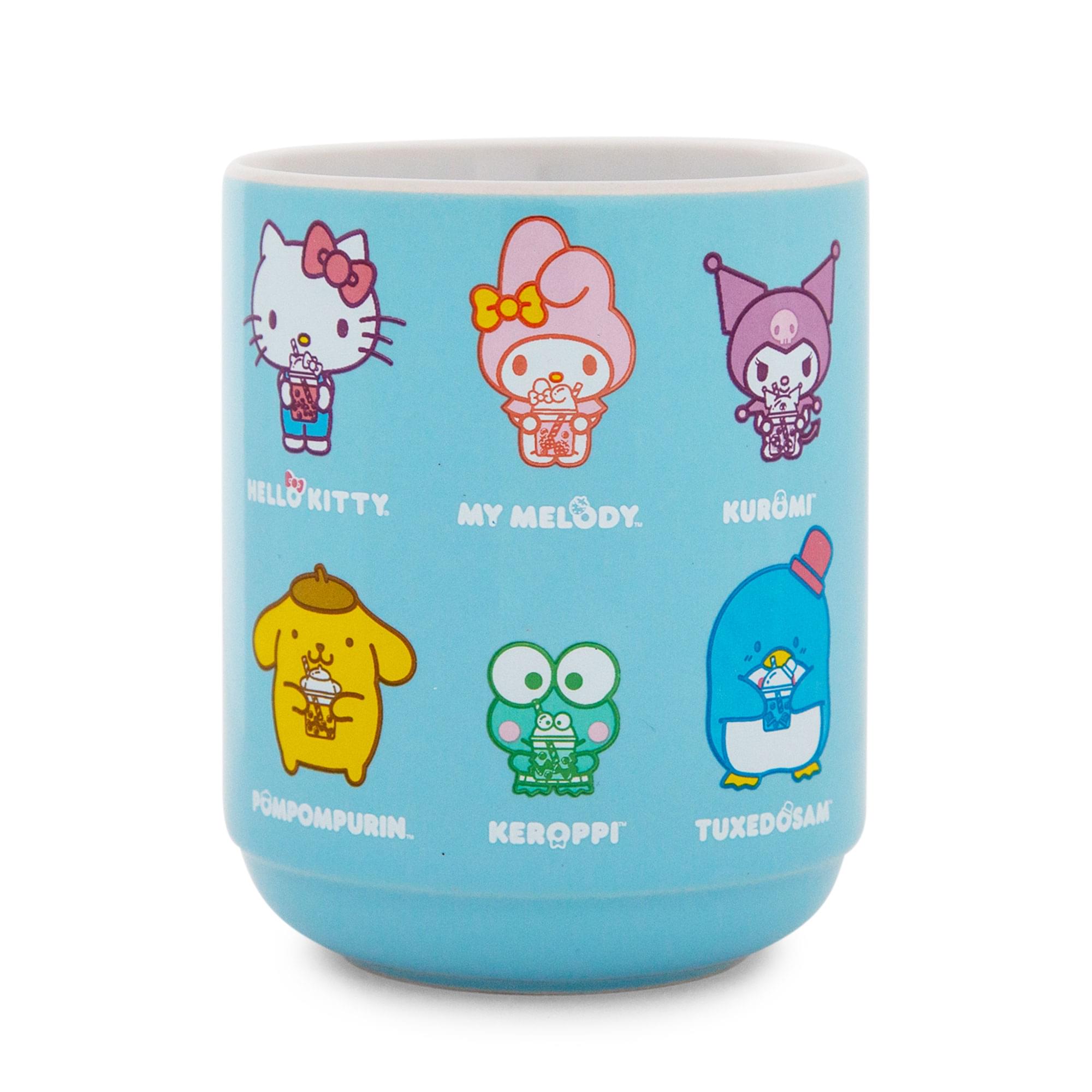 Sanrio's Adorable Hello Kitty and Friends Asian Ceramic Tea Cup - 9 Ounces
