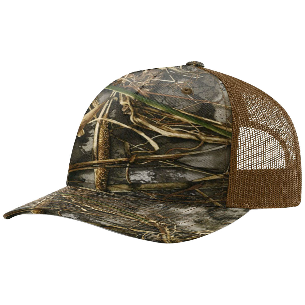 Realtree Max-7/Buck Print Adjustable Trucker Hat