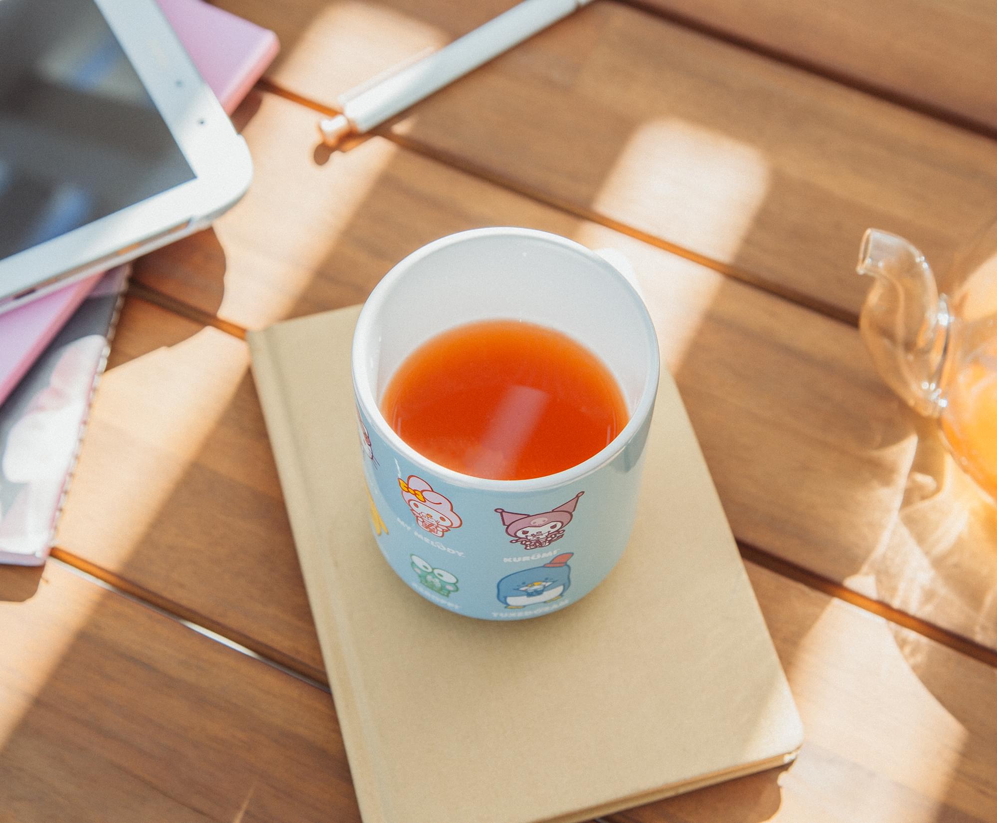 Sanrio's Adorable Hello Kitty and Friends Asian Ceramic Tea Cup - 9 Ounces