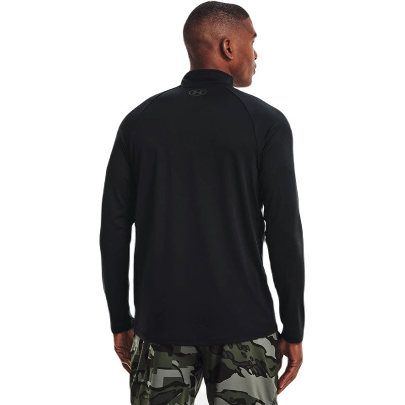Under Armour Men's All - in - One Black Tech 2.0 Half Zip