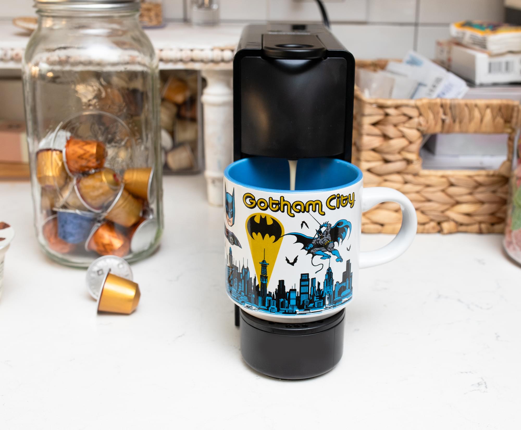 DC Comics Batman Stackable Ceramic Mug - 13 Ounces