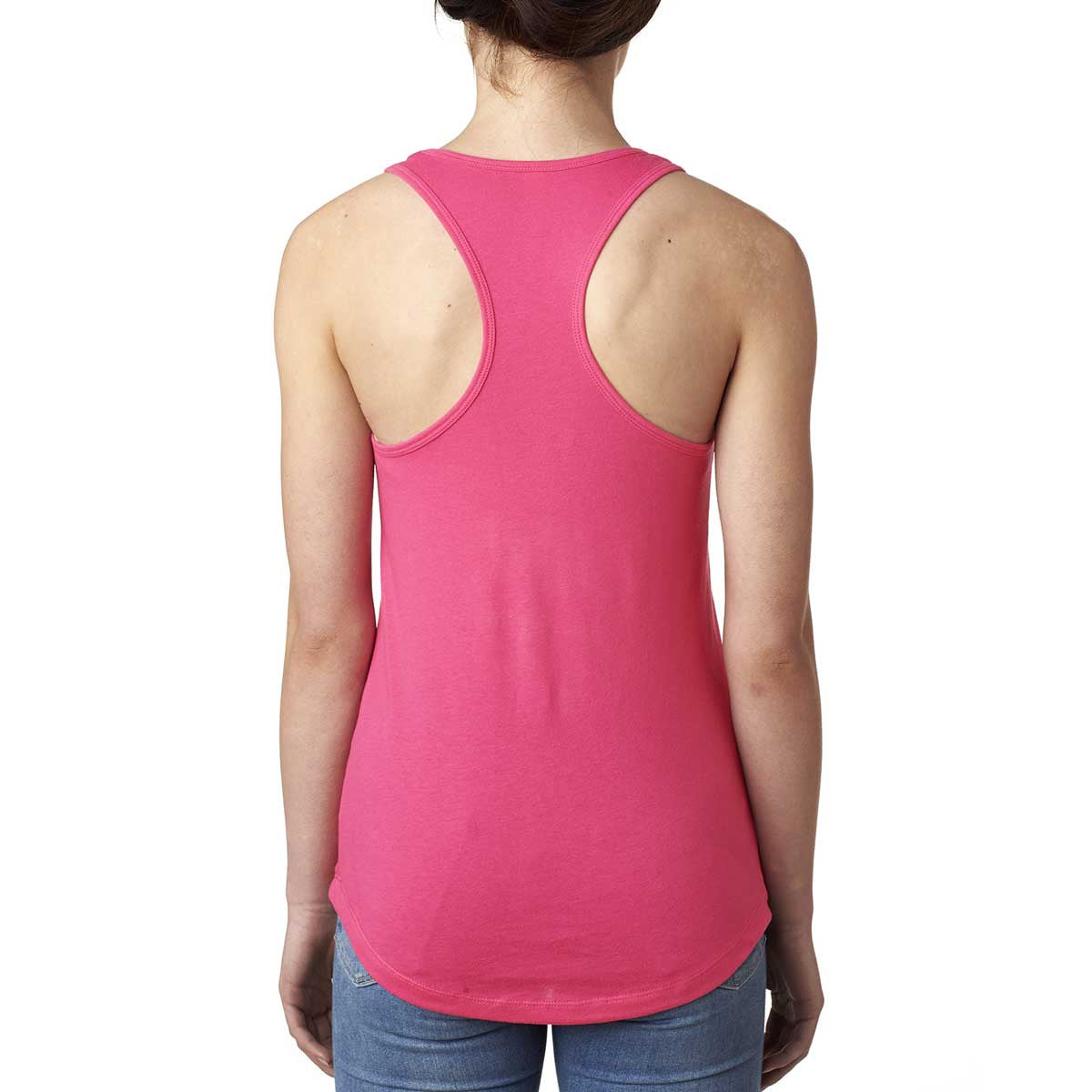 Next Level Women's Ideal Racerback Tank - Hot Pink