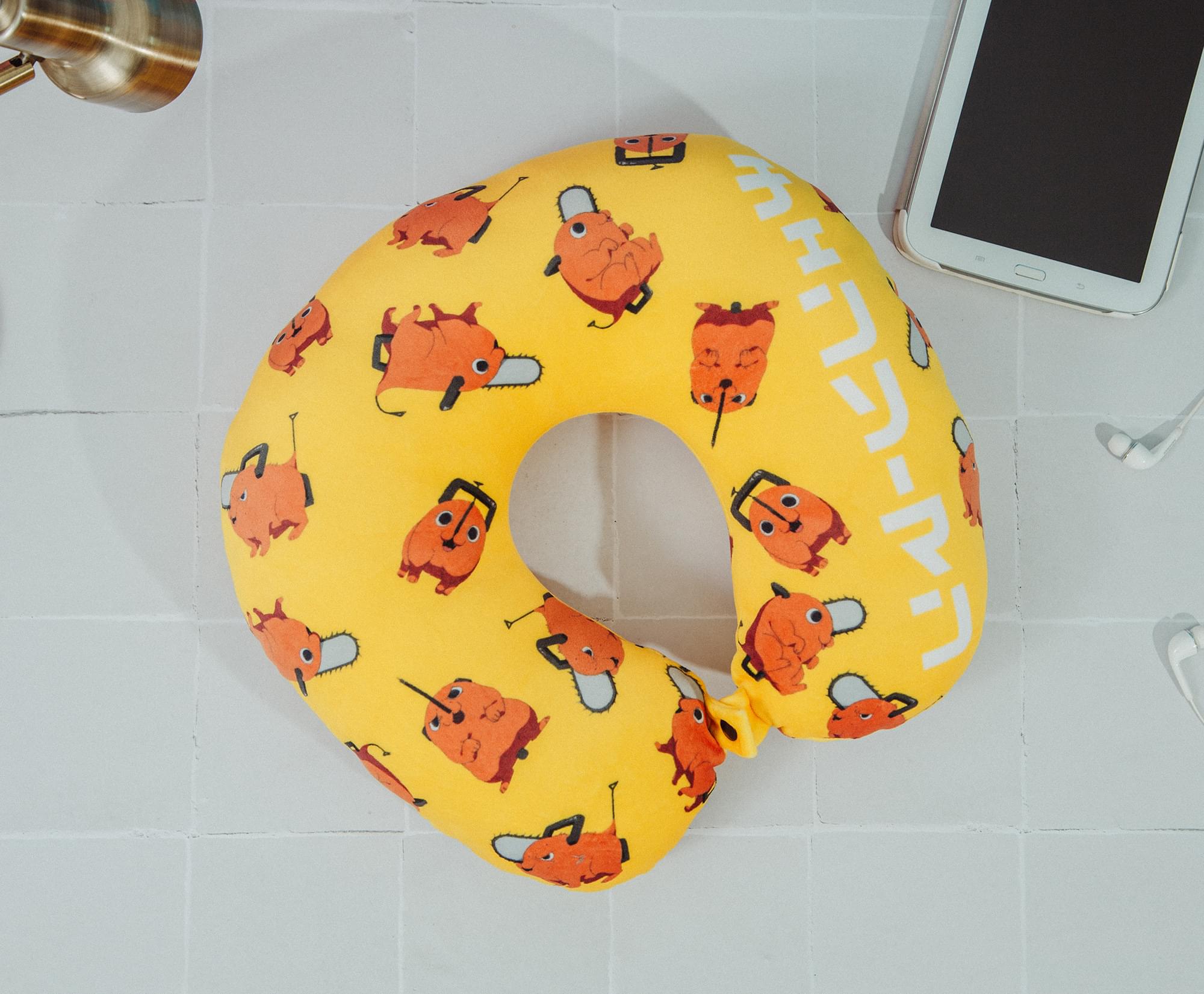 Chainsaw Man Pochita Plush Neck Support Pillow