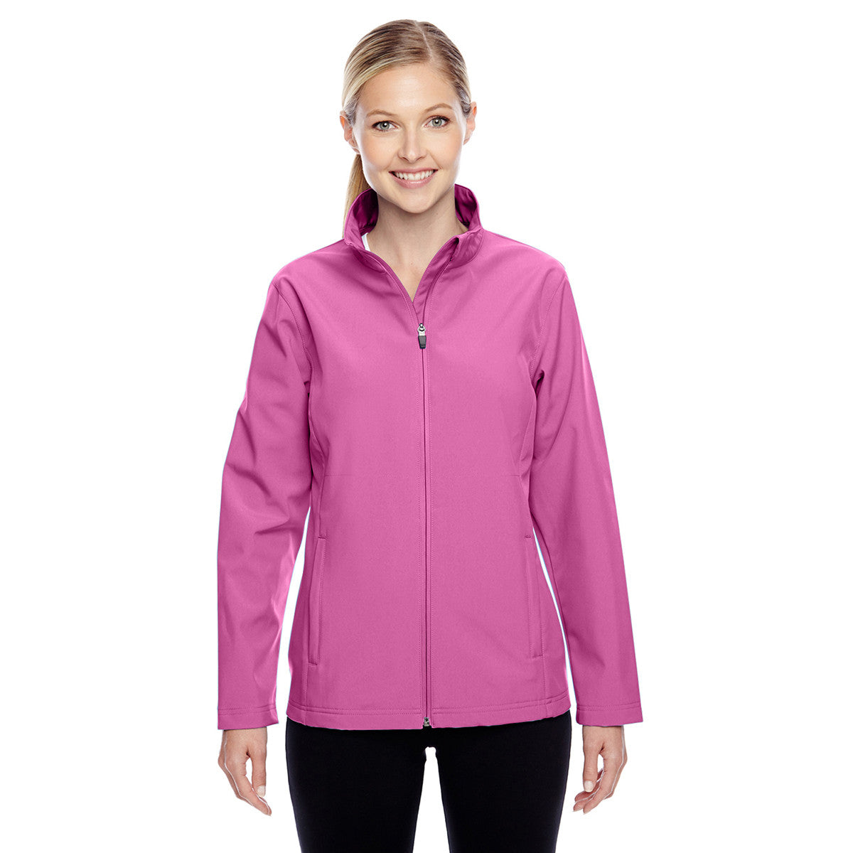 Empowering Pink: Team 365 Women's Sport Charity Soft Shell Jacket
