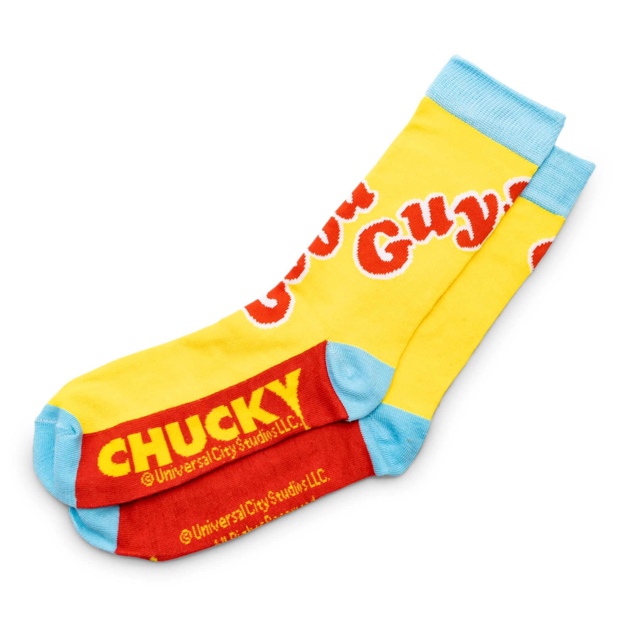 Chucky-Inspired Pint Glass & Sock Gift Bundle for Kids