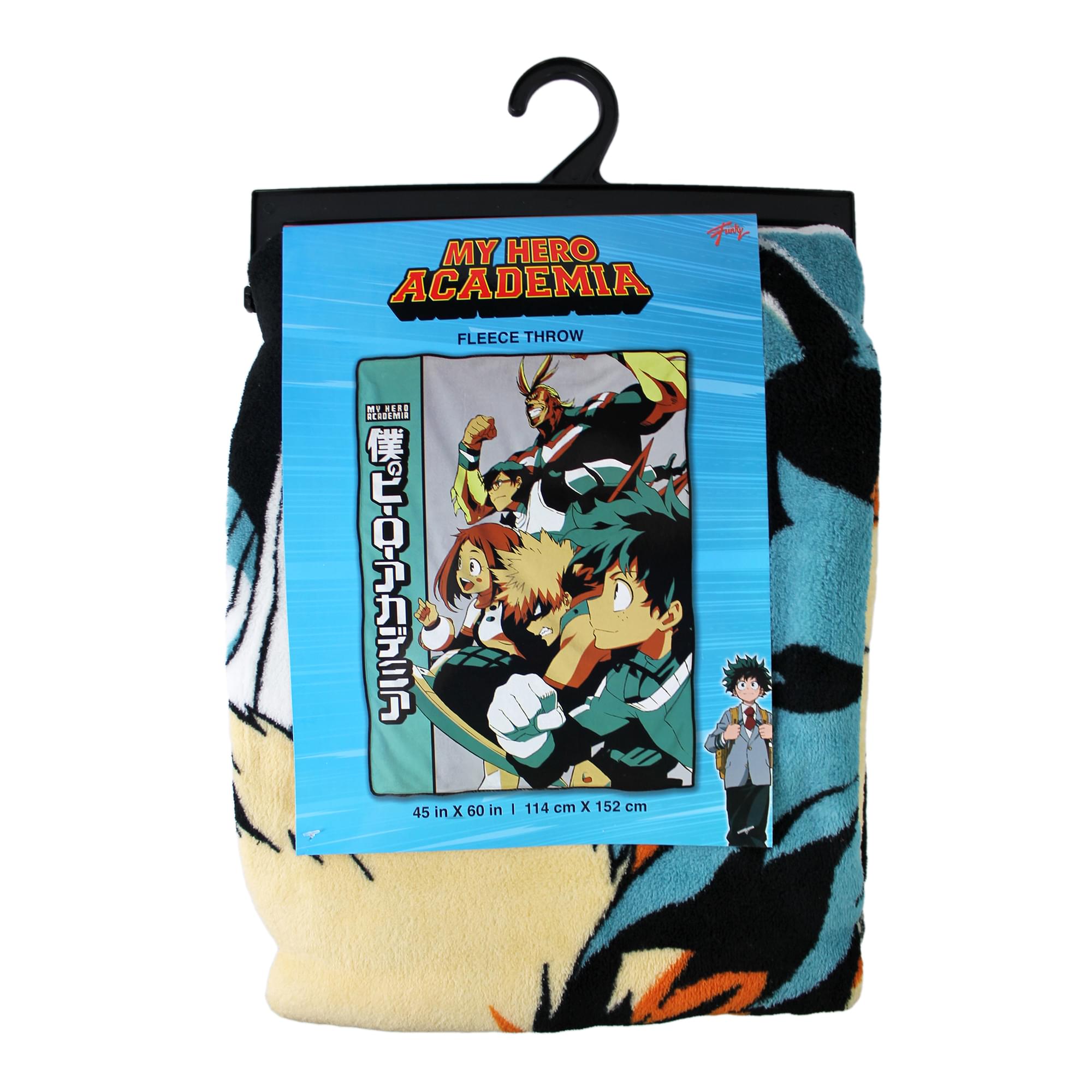Epic My Hero Academia 45 x 60 Inch Plush Fleece Throw Blanket