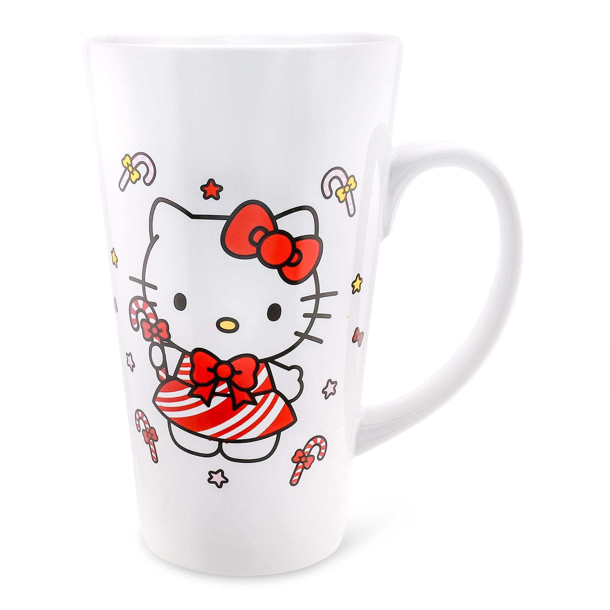 Sanrio Hello Kitty Holiday Ceramic Latte Mug - 16 Ounce
