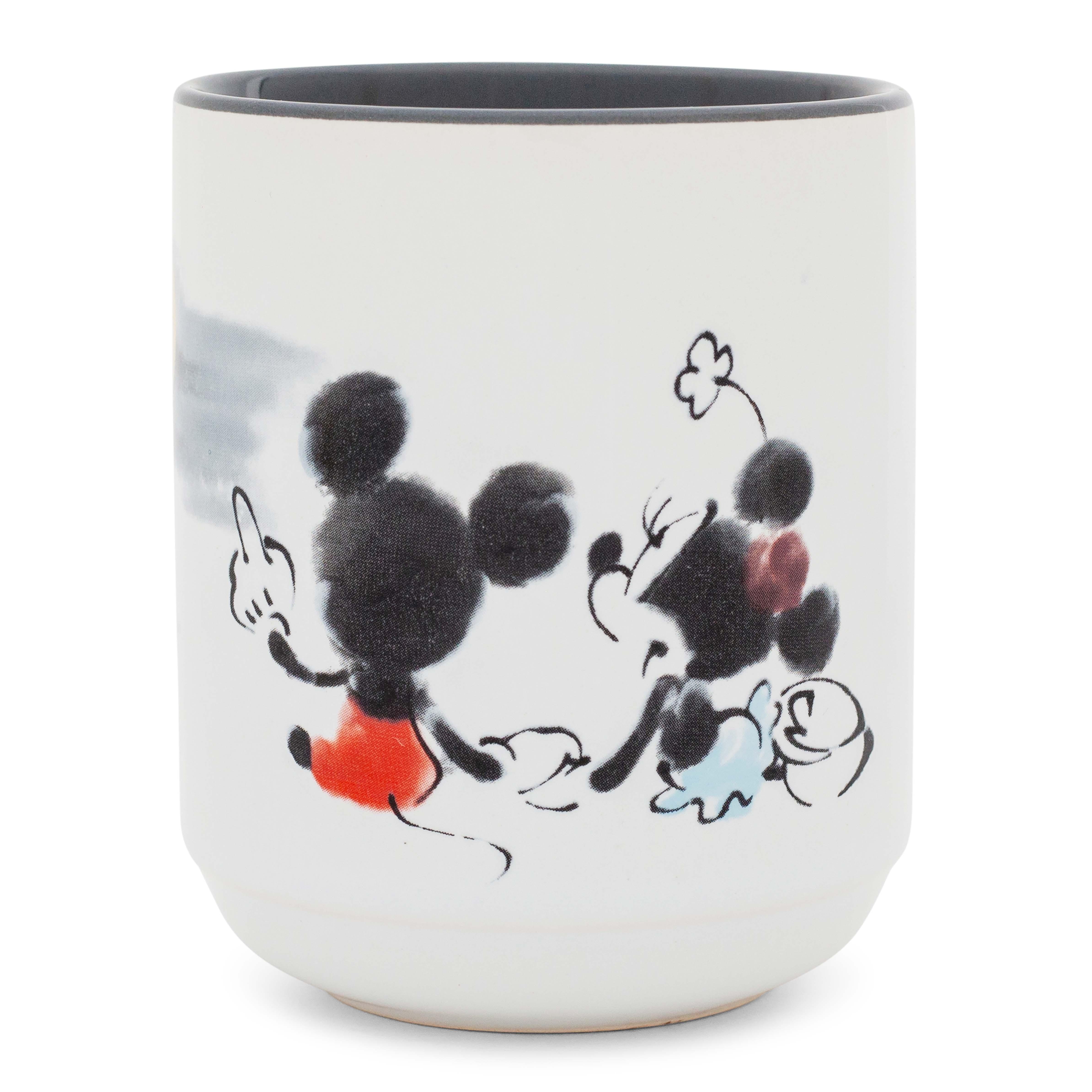 Disney Mickey & Minnie's Sunset Asian Ceramic Tea Cup - 9 Ounce Delight