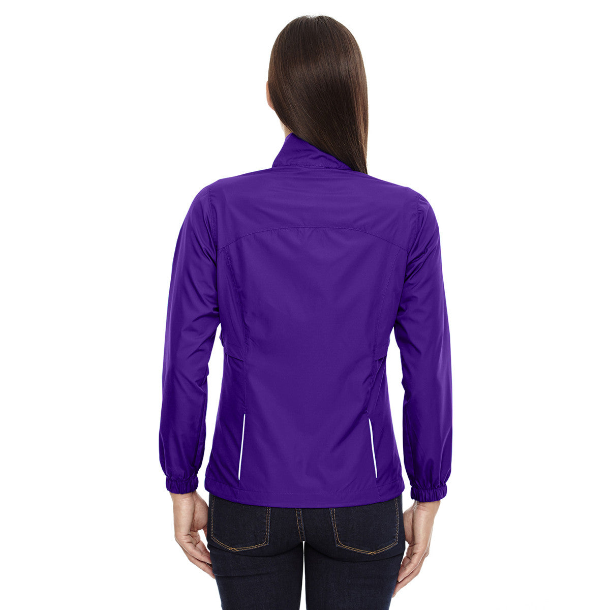 Core 365 Women's Purple Campus Motivate Lightweight Unlined Jacket