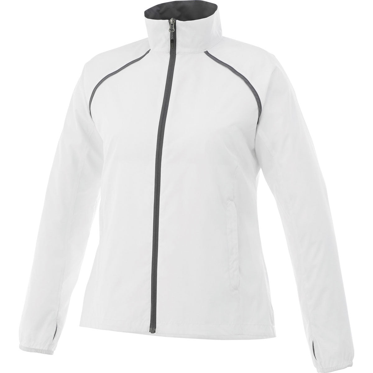 Elevate Women's White Egmont Packable Fashion Jacket