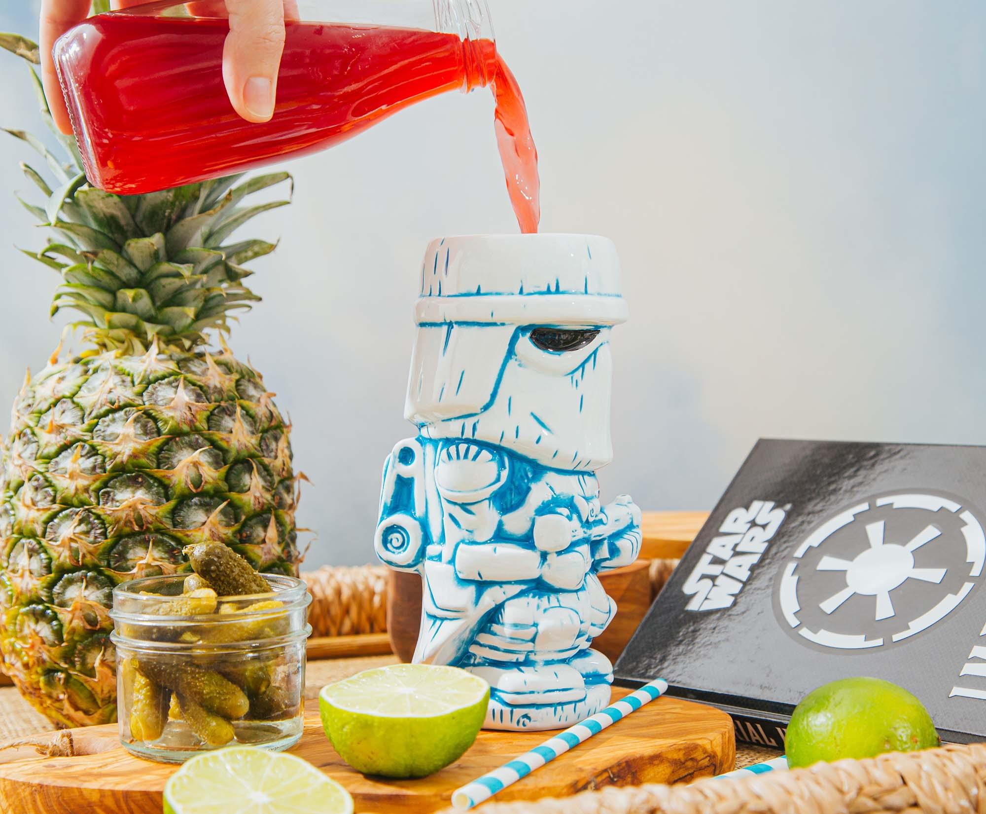 Geeki Tikis Star Wars Snowtrooper Ceramic 16 - Ounce Mug