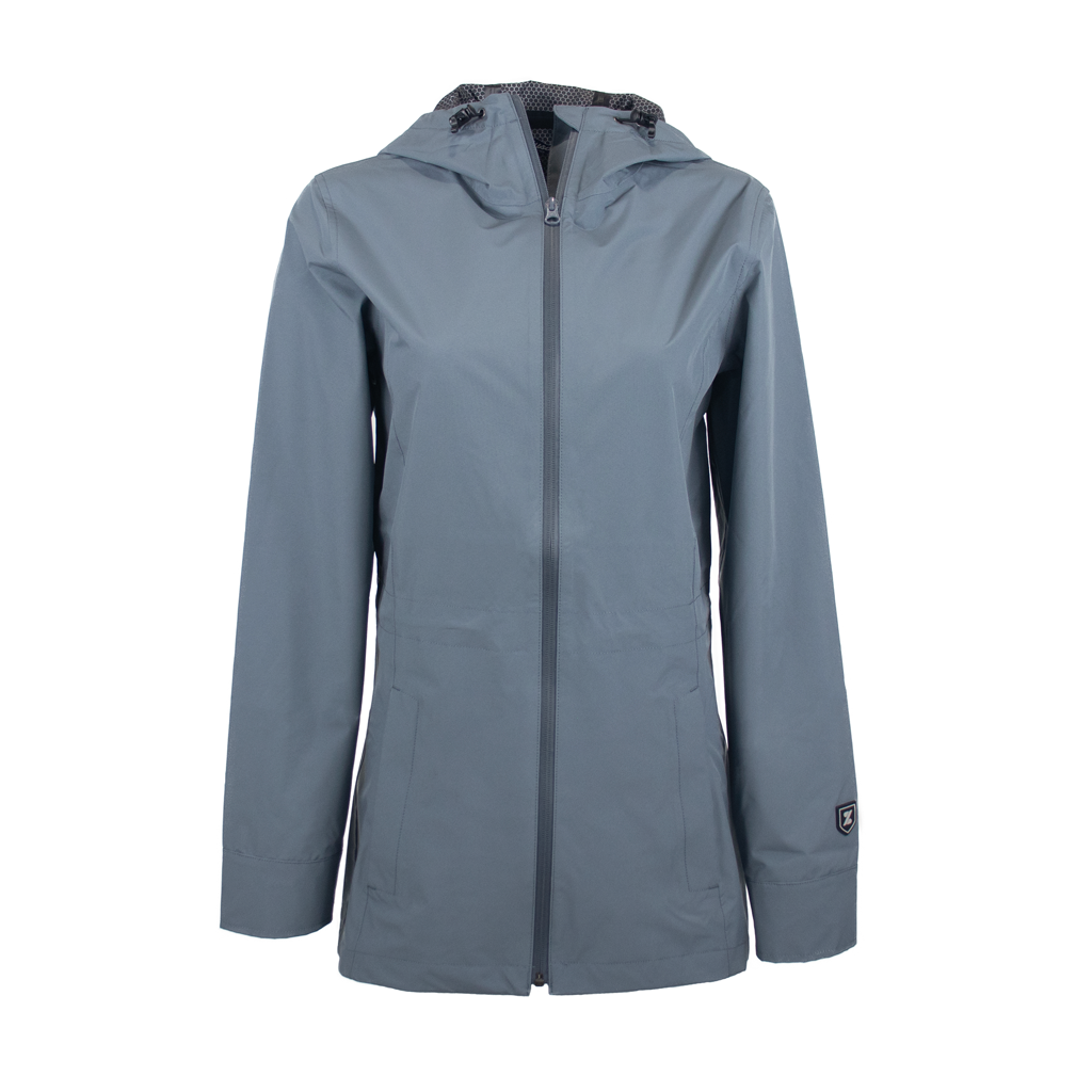 Zusa Women's Charcoal North Shore Rain Defender Jacket