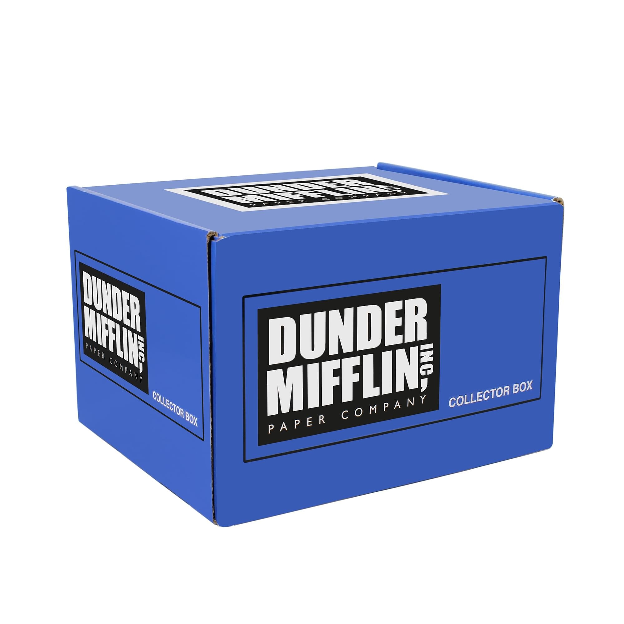 The Ultimate Office Memorabilia Collector Box: Mug, Journal, Air Freshener & Stickers
