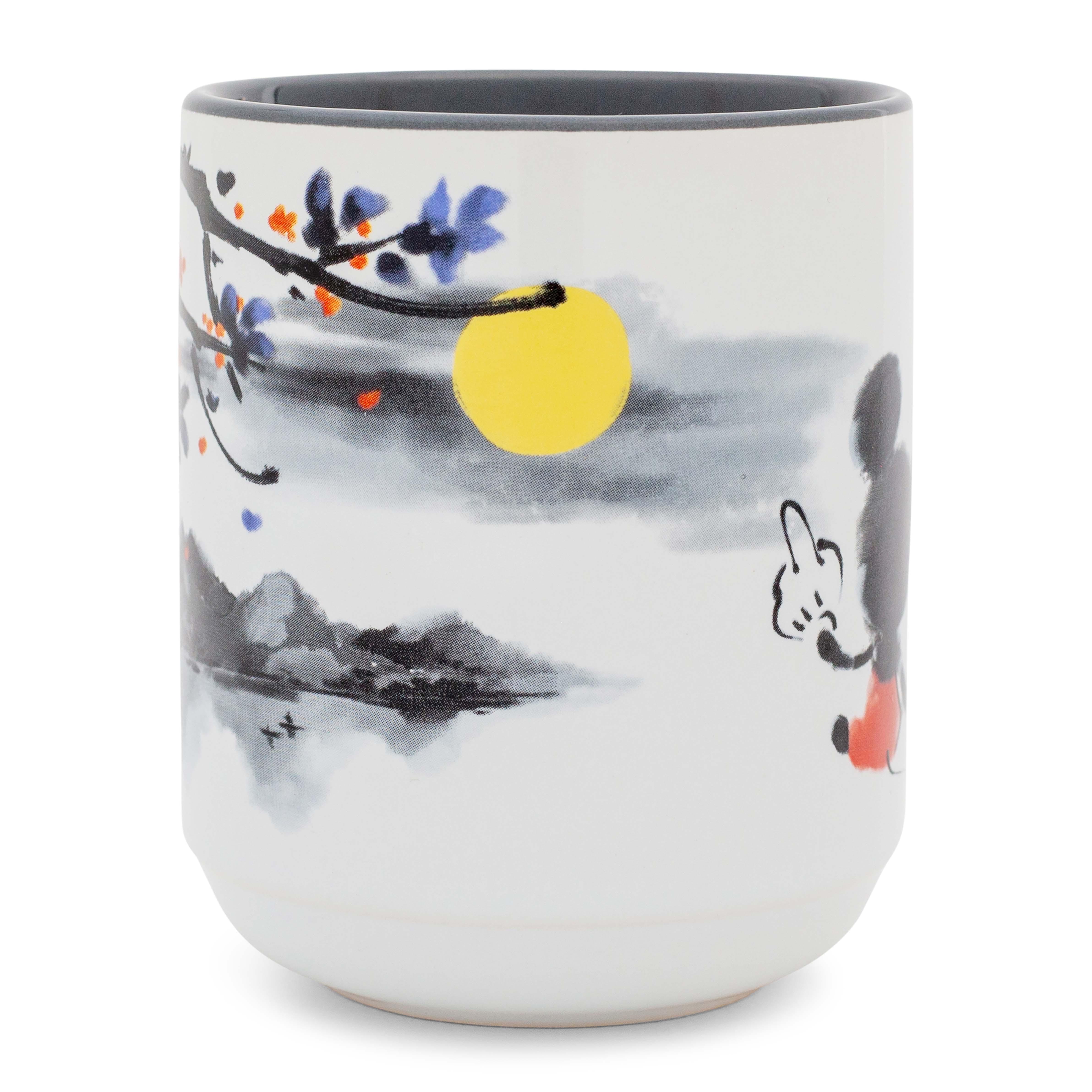 Disney Mickey & Minnie's Sunset Asian Ceramic Tea Cup - 9 Ounce Delight