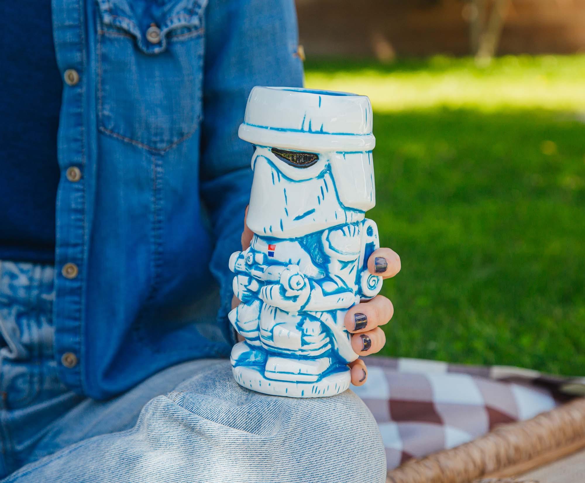 Geeki Tikis Star Wars Snowtrooper Ceramic 16 - Ounce Mug