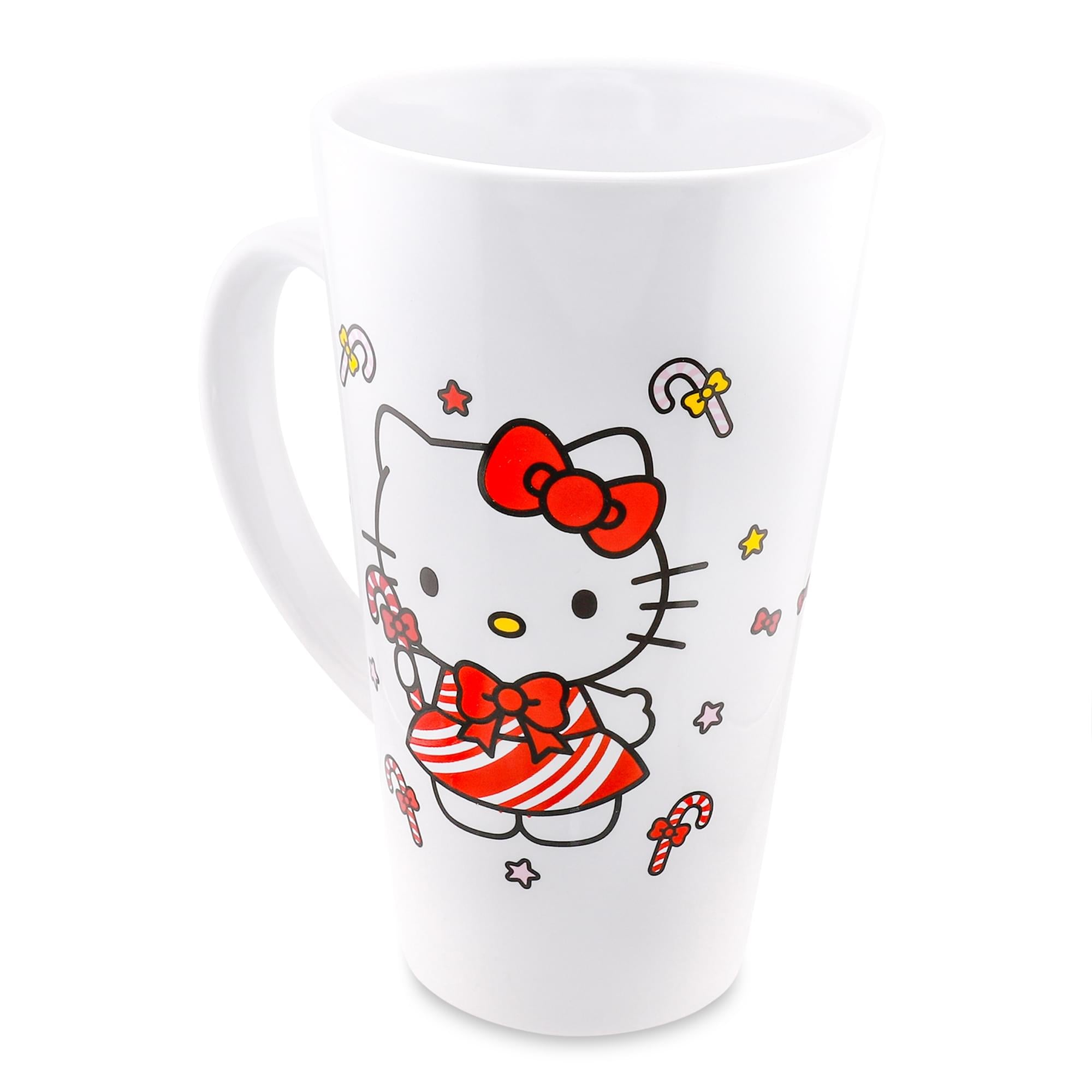 Sanrio Hello Kitty Holiday Ceramic Latte Mug - 16 Ounce