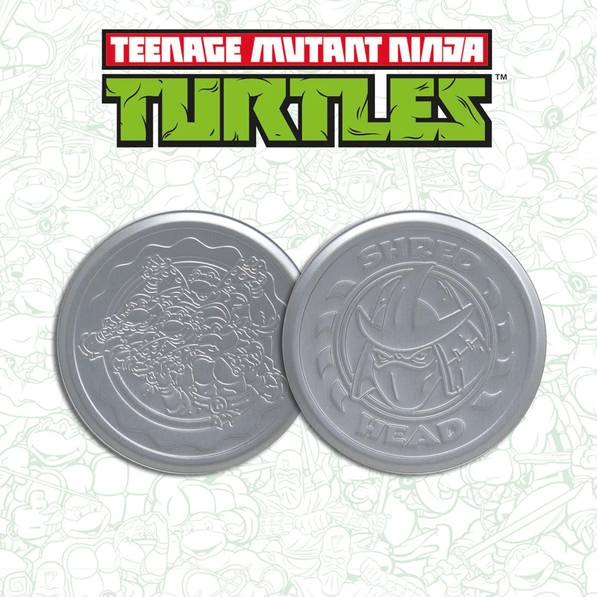 Get Your Hands on These Awesome Teenage Mutant Ninja Turtles Embossed Metal Coasters! (Set of 4)