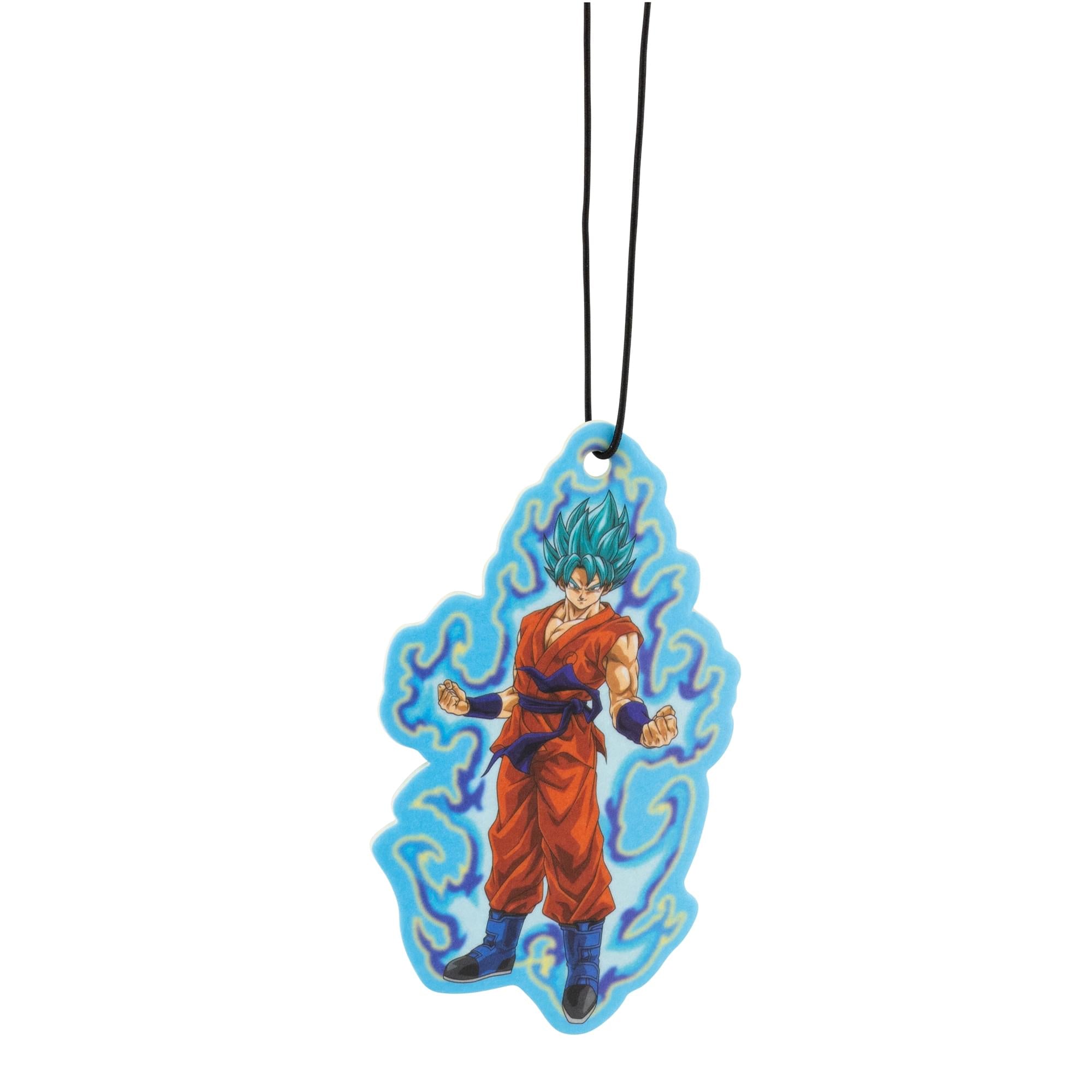 Dragon Ball Super Saiyan Blue Goku Air Freshener - Keep Your Space Odor-Free