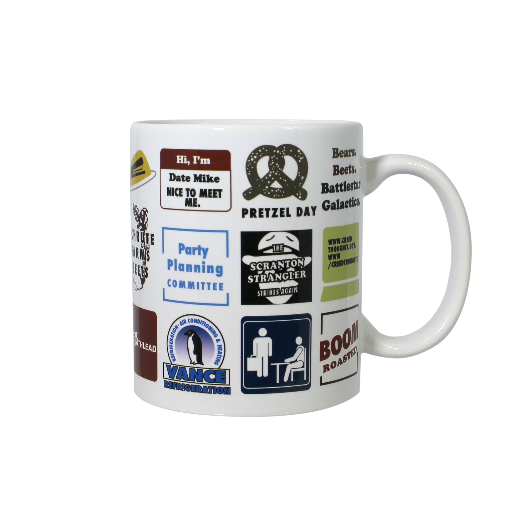 The Ultimate Office Memorabilia Collector Box: Mug, Journal, Air Freshener & Stickers