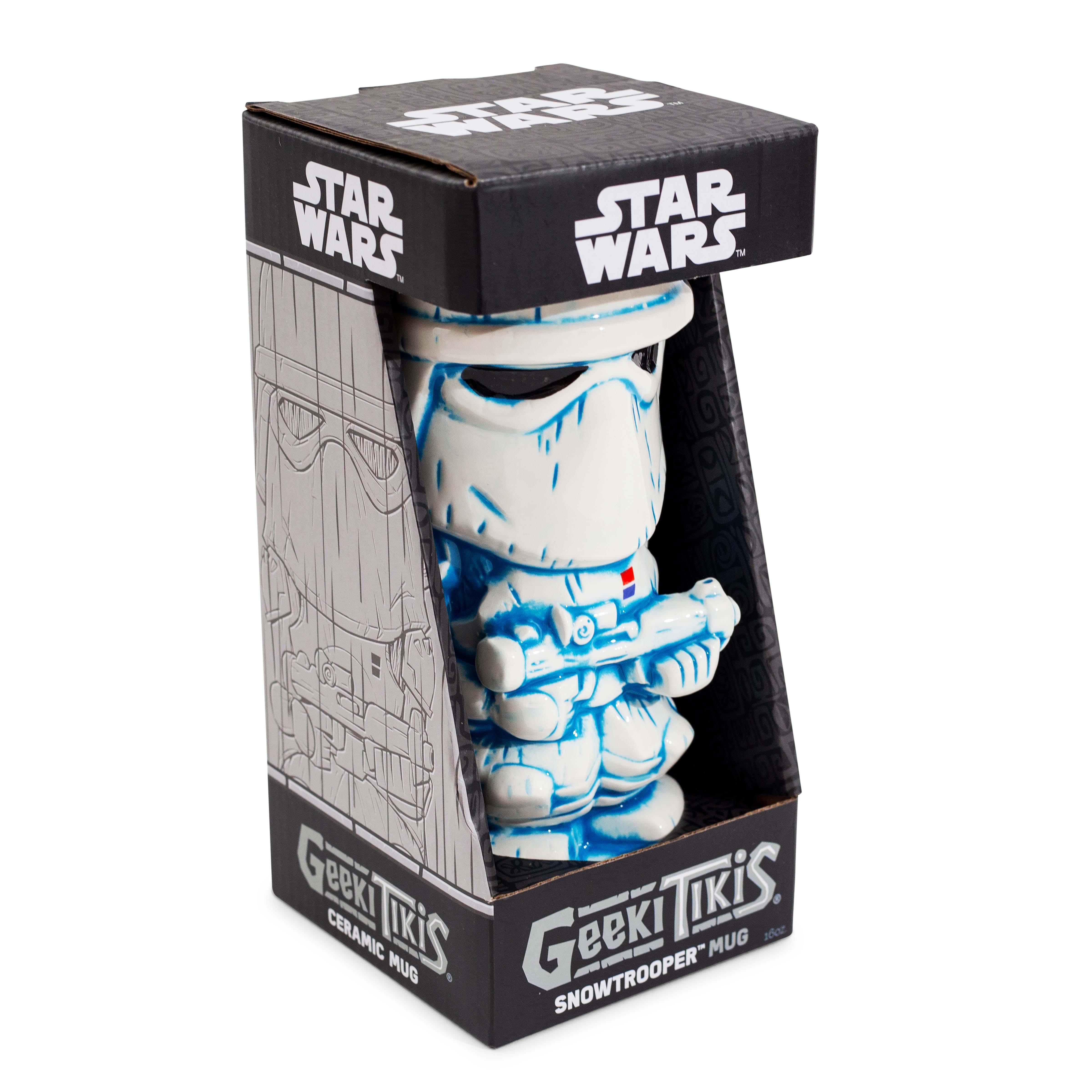 Geeki Tikis Star Wars Snowtrooper Ceramic 16 - Ounce Mug