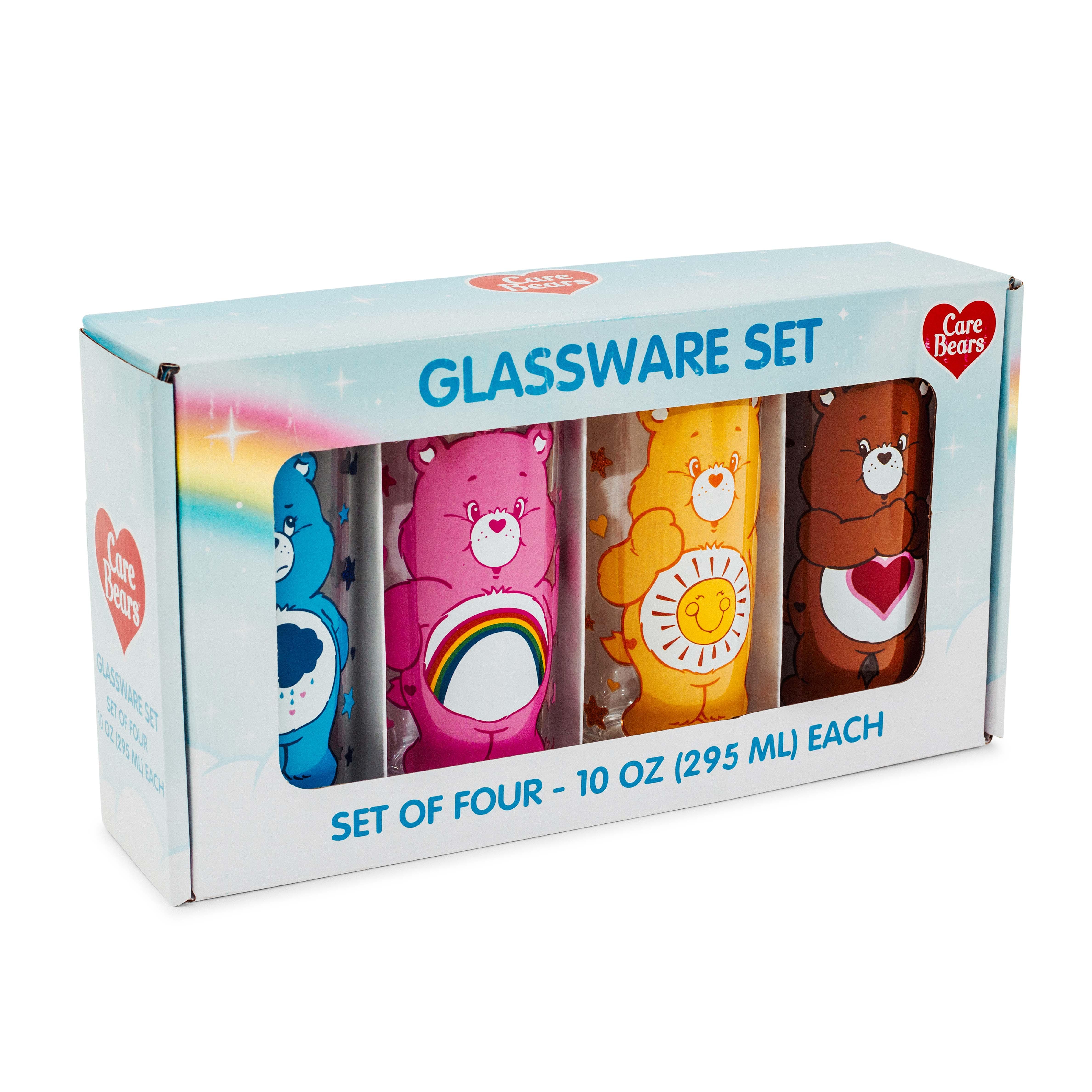 Care Bears 4-Piece 10-Ounce Tumbler Glass Set