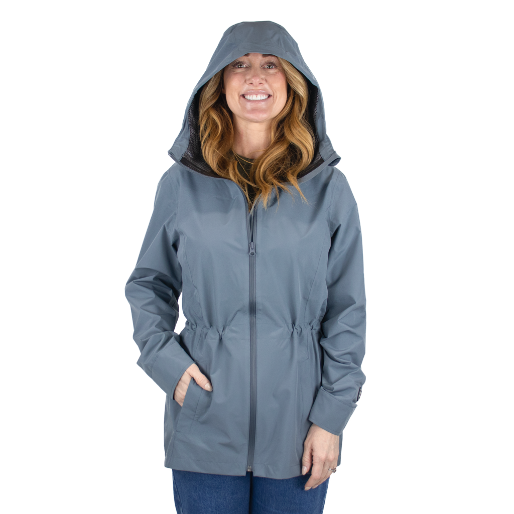 Zusa Women's Charcoal North Shore Rain Defender Jacket