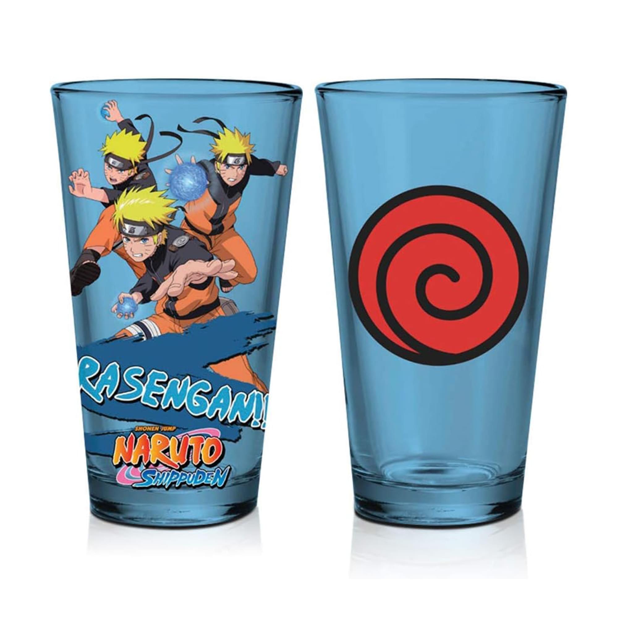 Naruto Shippuden 16oz Color - Changing Pint Glass for Beverage Lovers