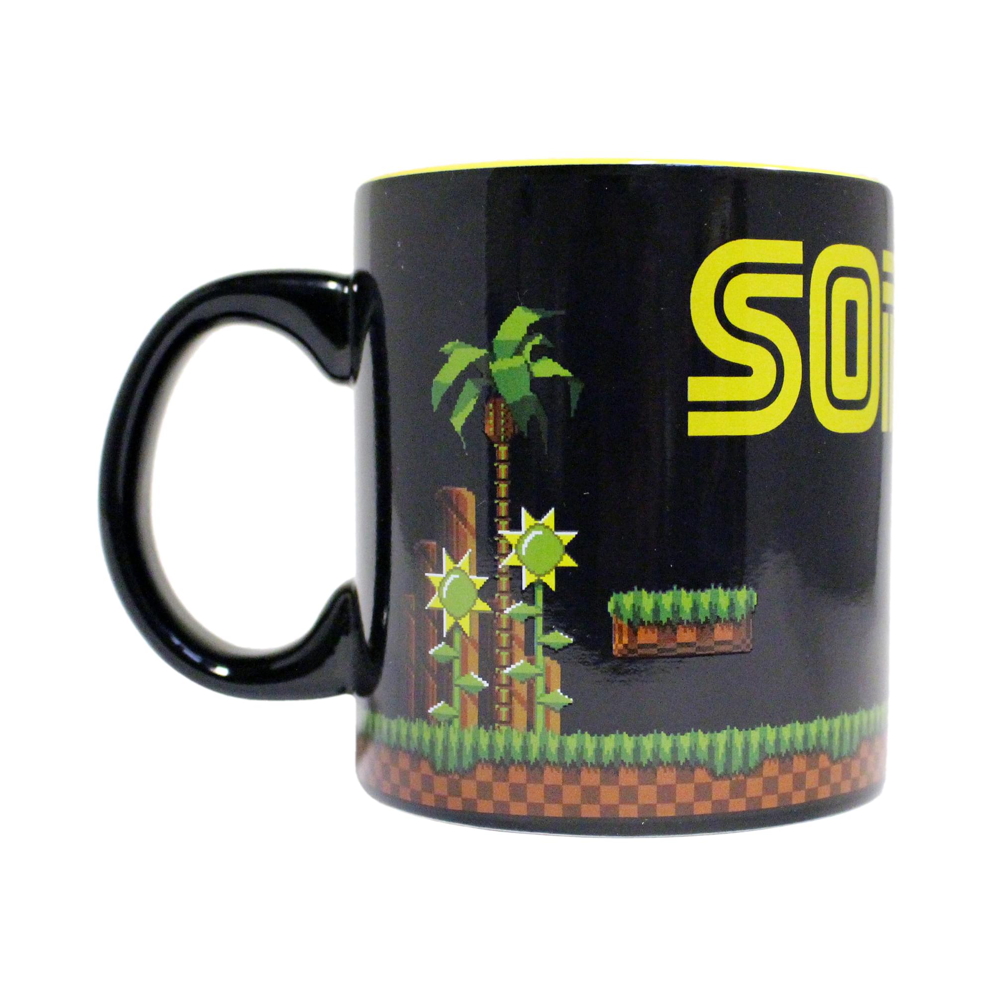 Cool Sonic the Hedgehog Heat-Reveal Ceramic Mug