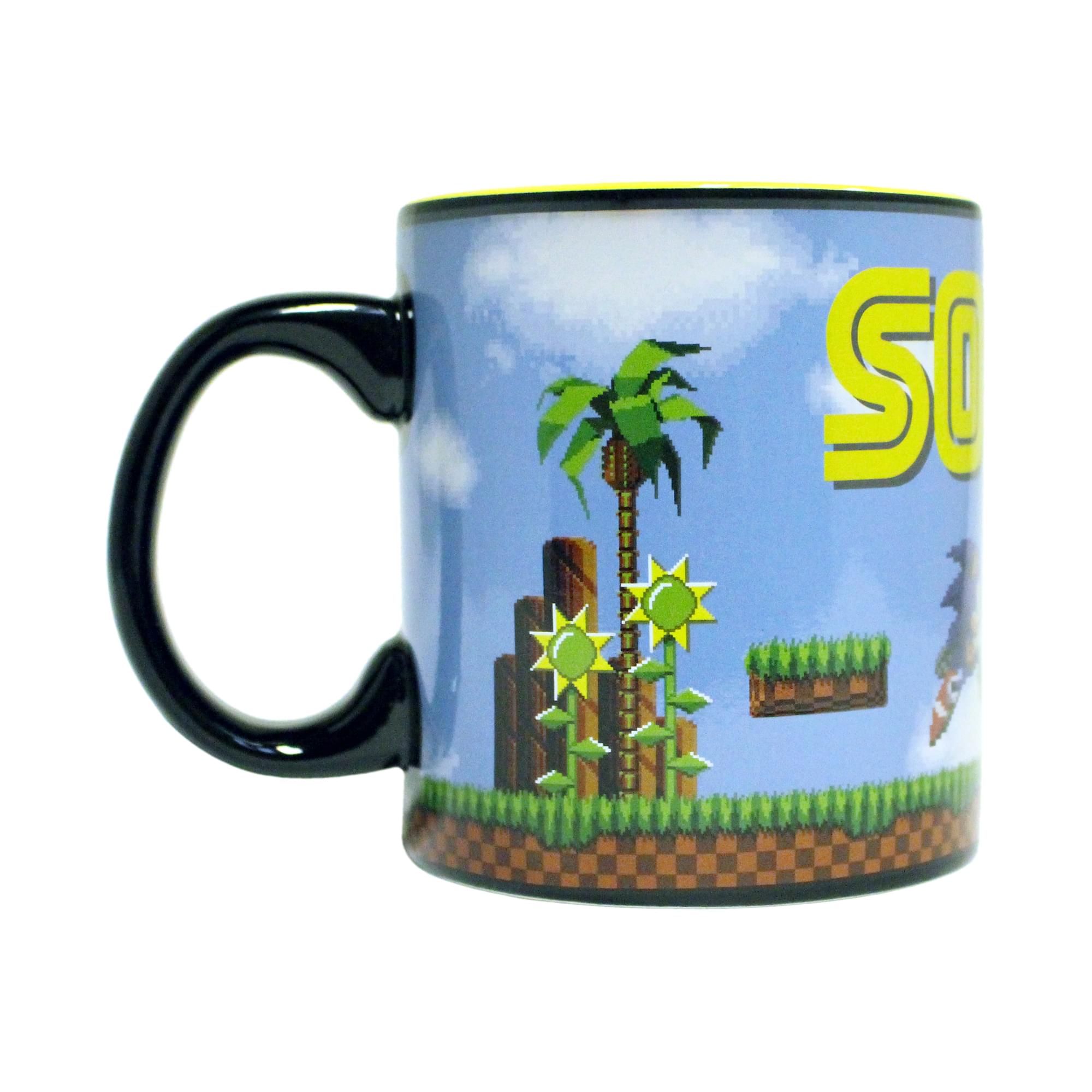 Cool Sonic the Hedgehog Heat-Reveal Ceramic Mug