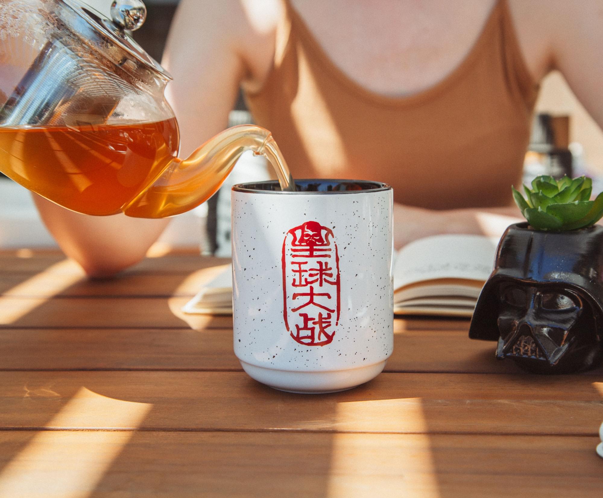 Star Wars Darth Vader Asian-Inspired Ceramic Tea Mug - 9 Ounce