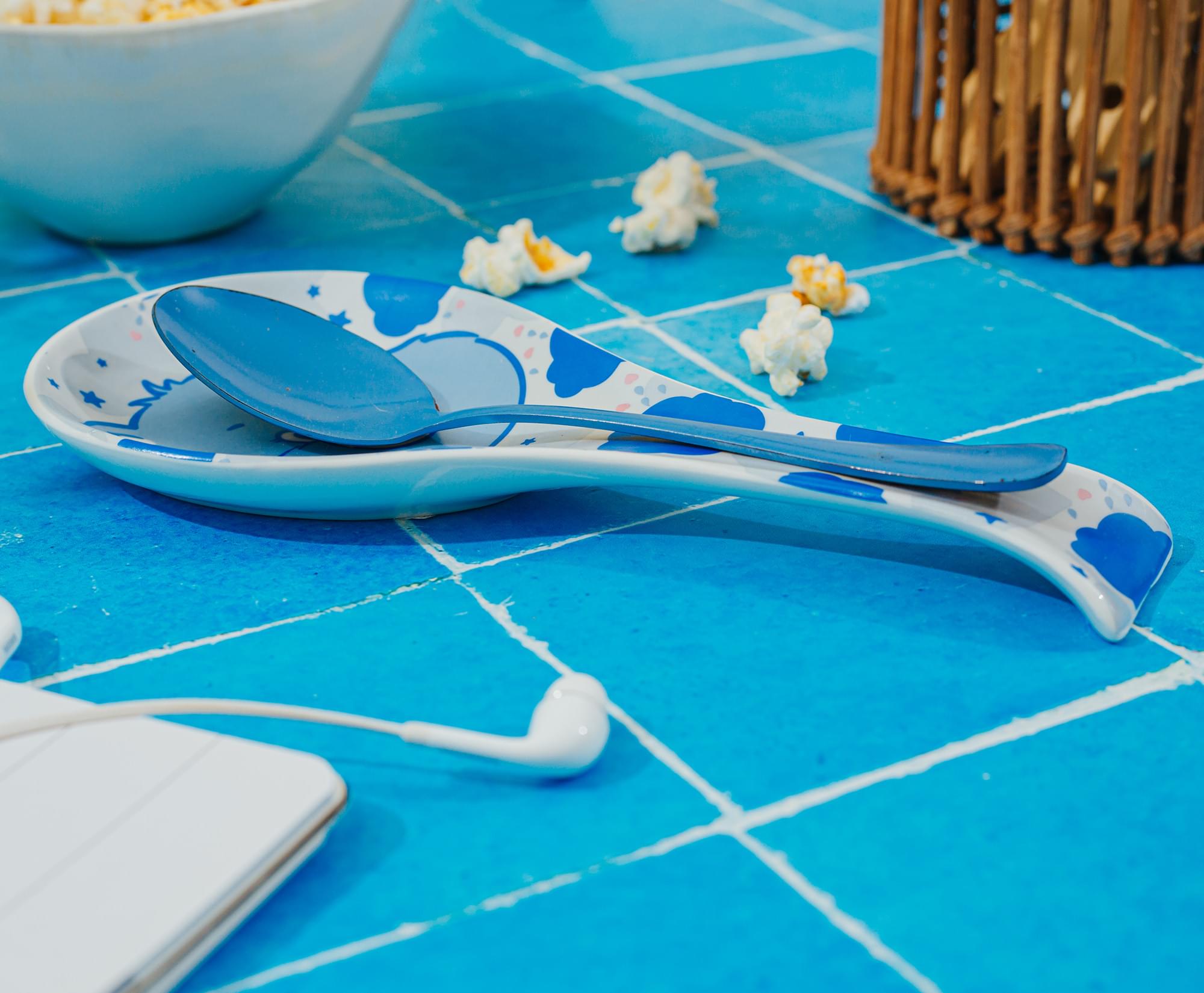 Care Bears Grumpy Bear Ceramic Spoon Rest - Keep Your Kitchen Tidy