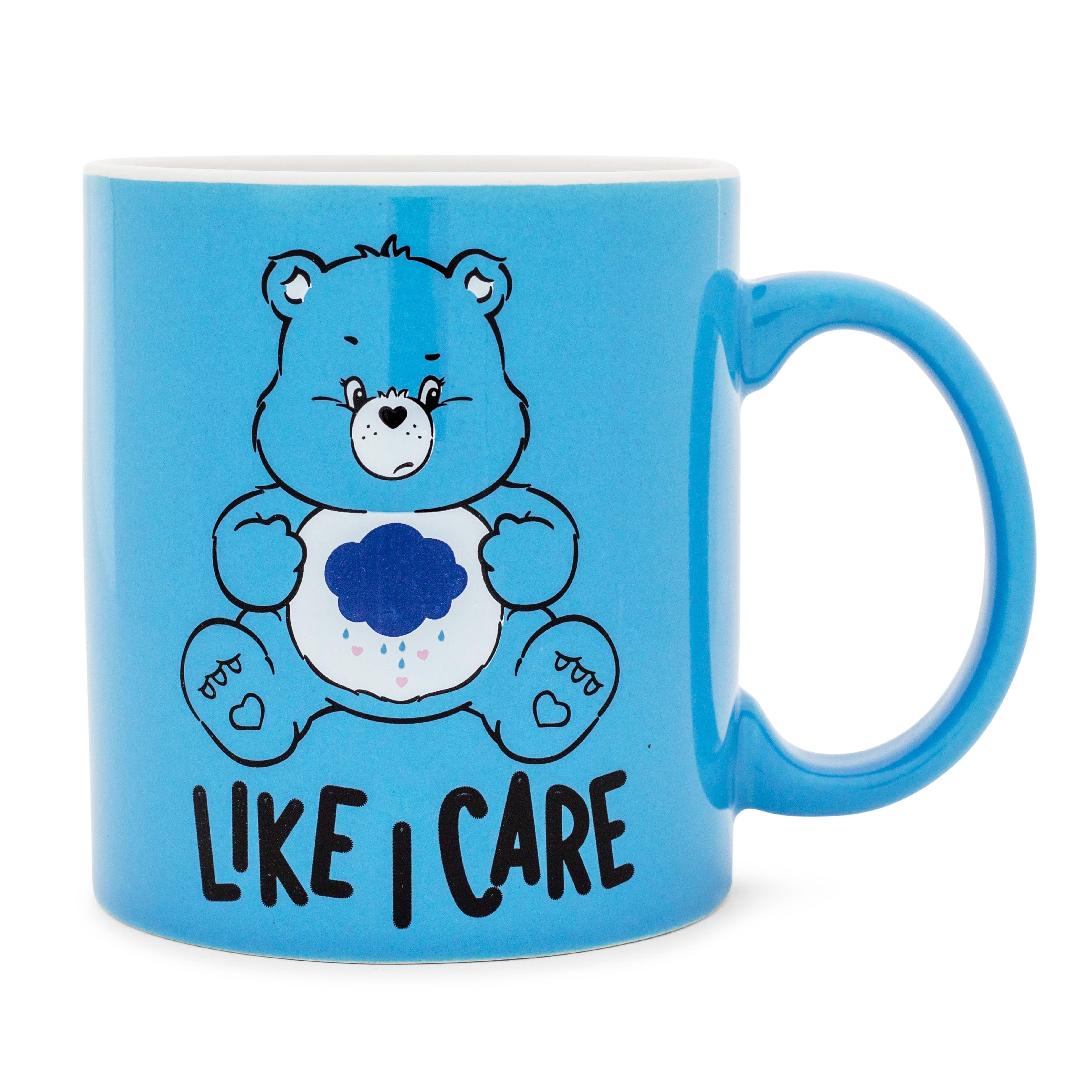 Care Bears Grumpy Bear Ceramic Mug - 20 Ounce Cheerful Sip