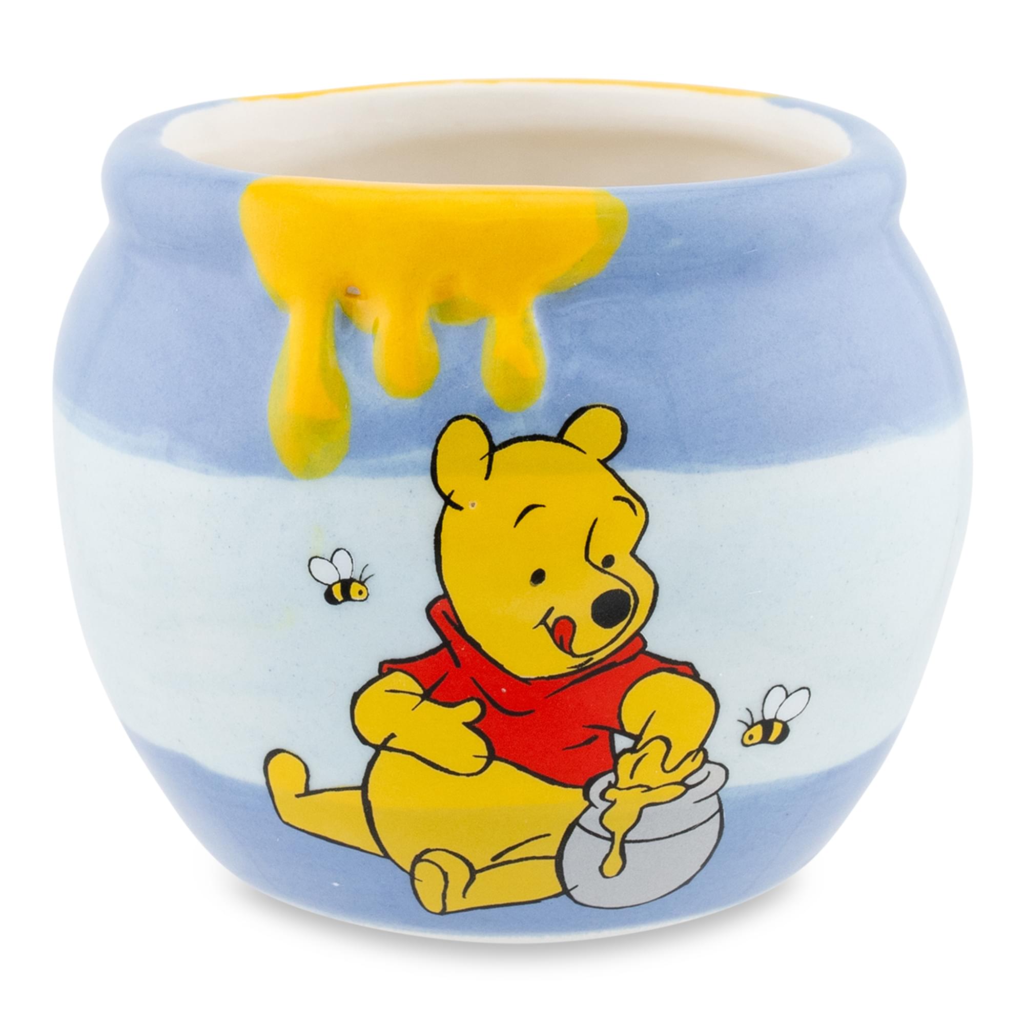 Disney Winnie the Pooh Adorable Hunny Pot Ceramic Mini Cup - 2 Ounce Delight