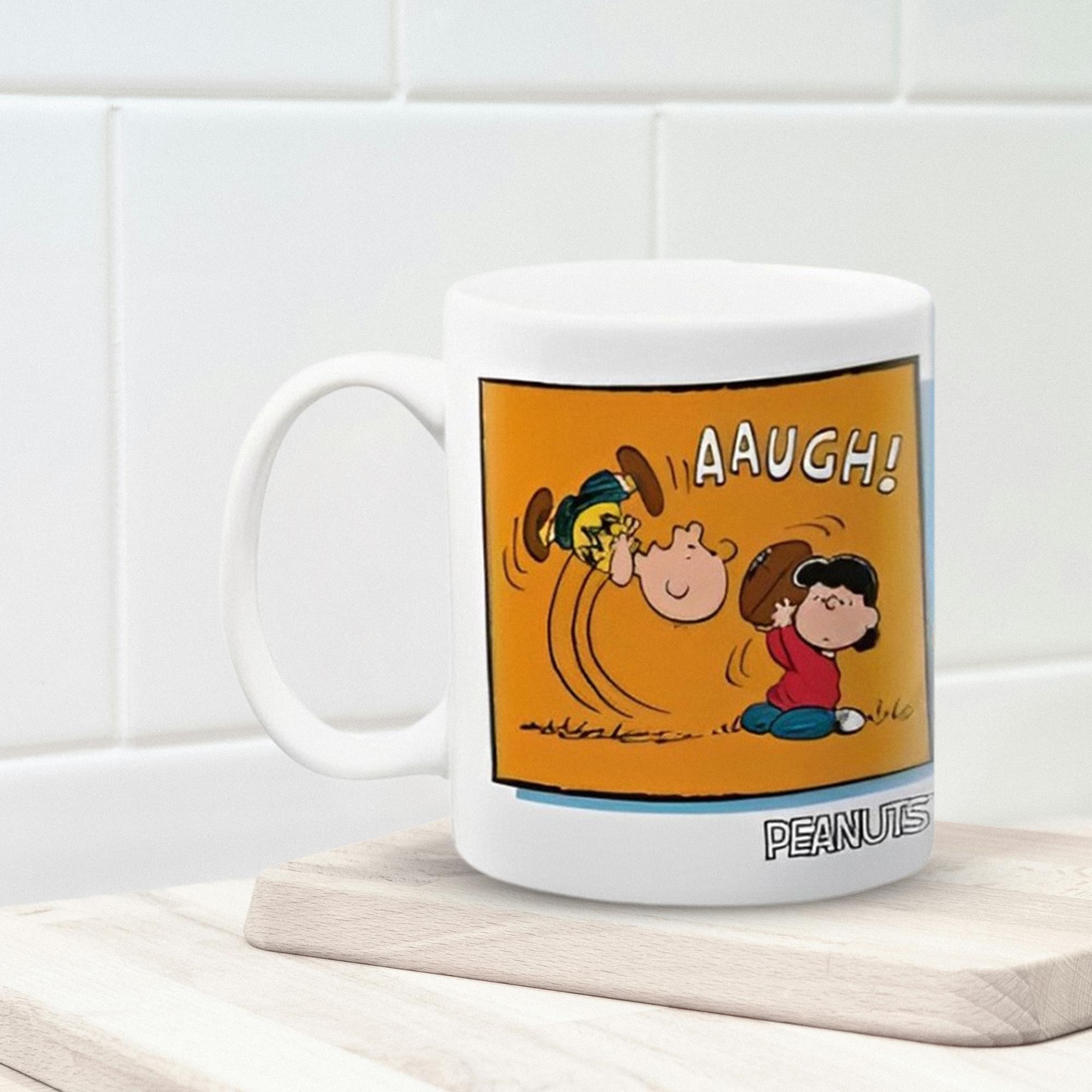 Lucy Football Peanuts 11 Ounce Ceramic Mug - A Must-Have for Fans