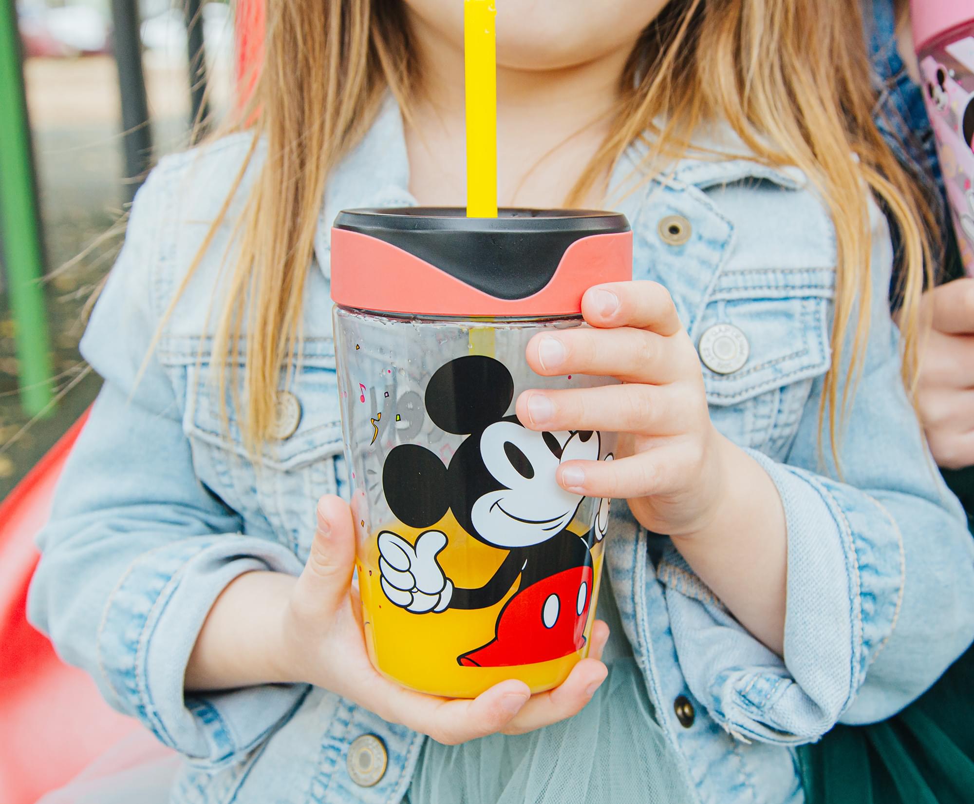 Disney Mickey Mouse 18-Ounce Spill-Proof Kids Tumbler with Straw - Sip the Magic!